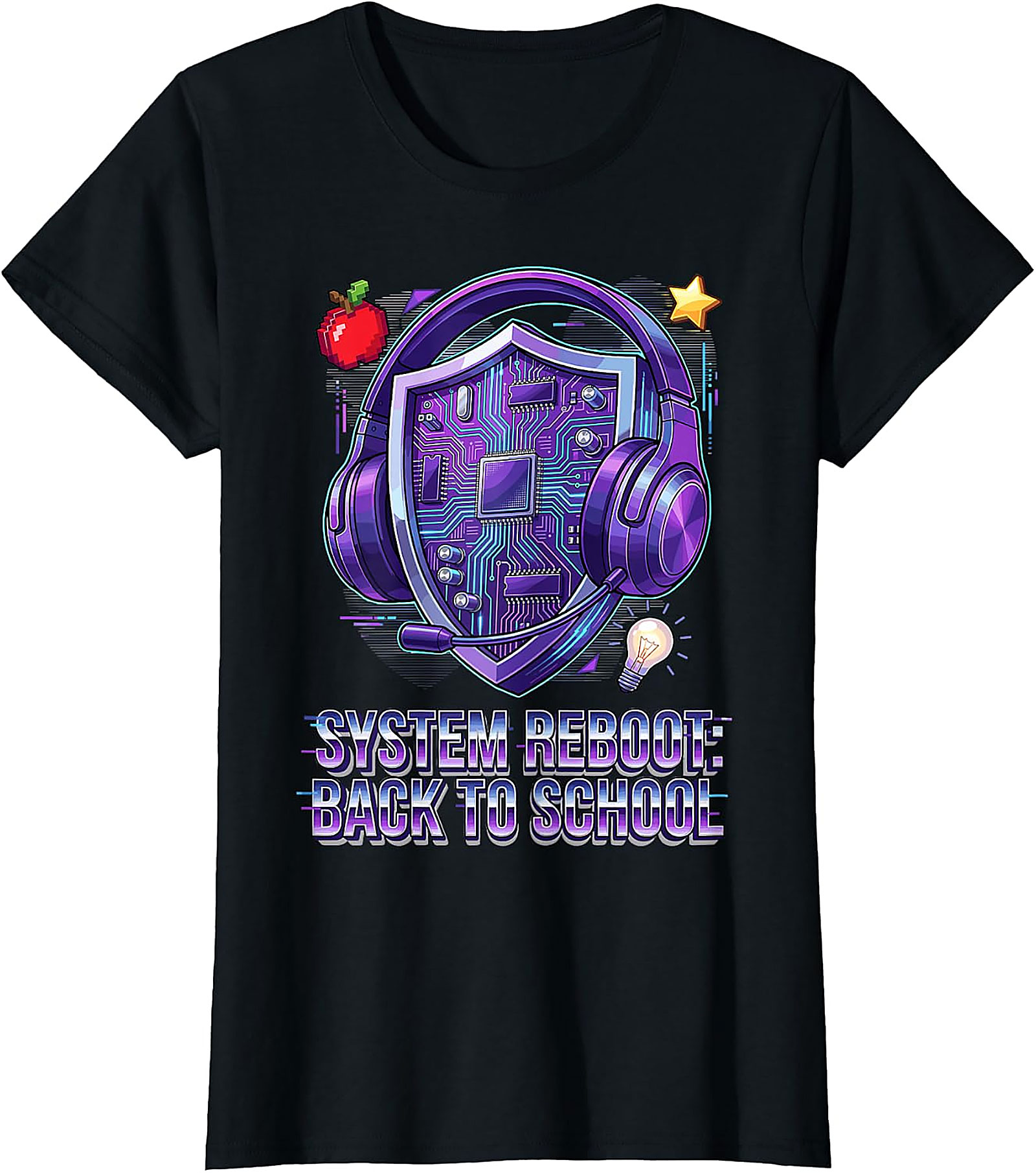 System Reboot Back to School Gaming T-Shirt