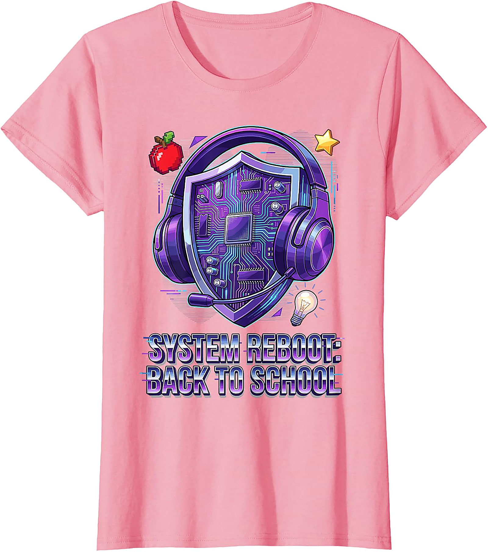 System Reboot Back to School Gaming T-Shirt