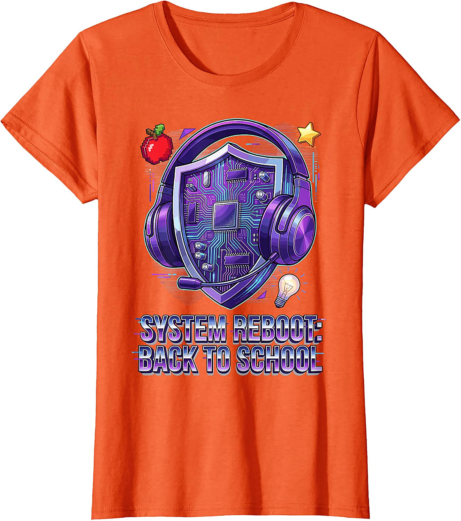 System Reboot Back to School Gaming T-Shirt