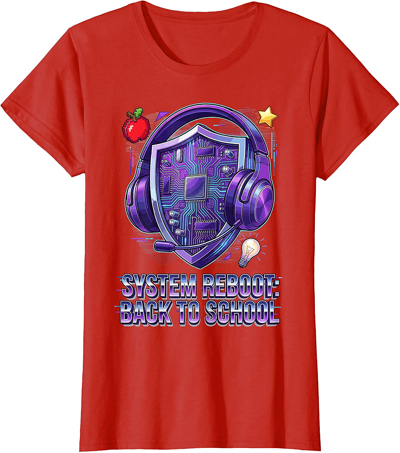 System Reboot Back to School Gaming T-Shirt