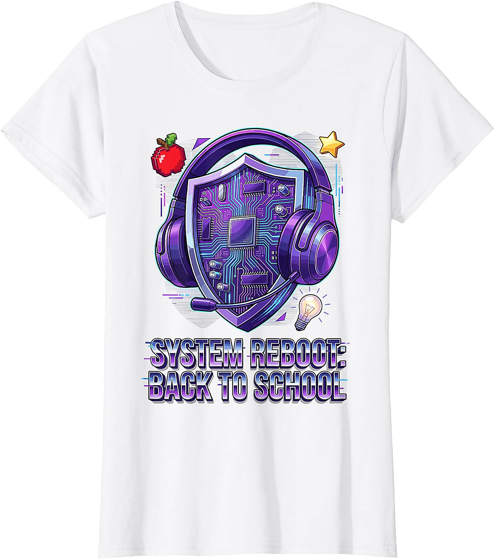 System Reboot Back to School Gaming T-Shirt