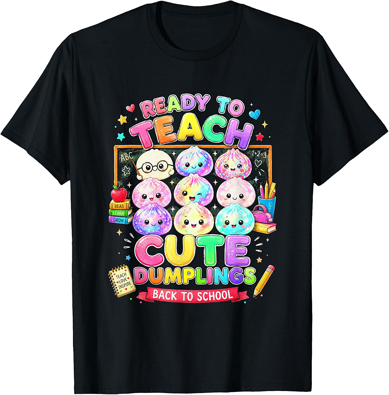 Teacher Dumplings Back to School T-Shirt | Cute Teacher Tee
