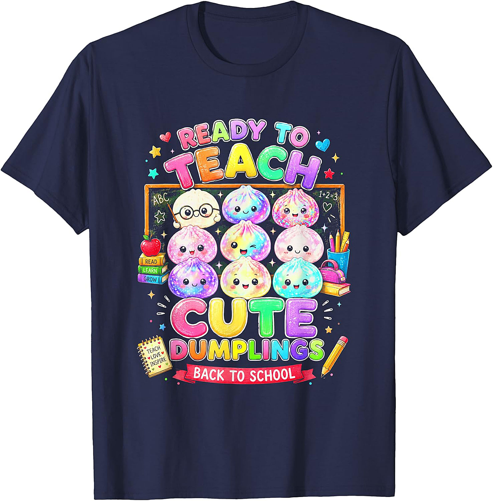 Teacher Dumplings Back to School T-Shirt | Cute Teacher Tee