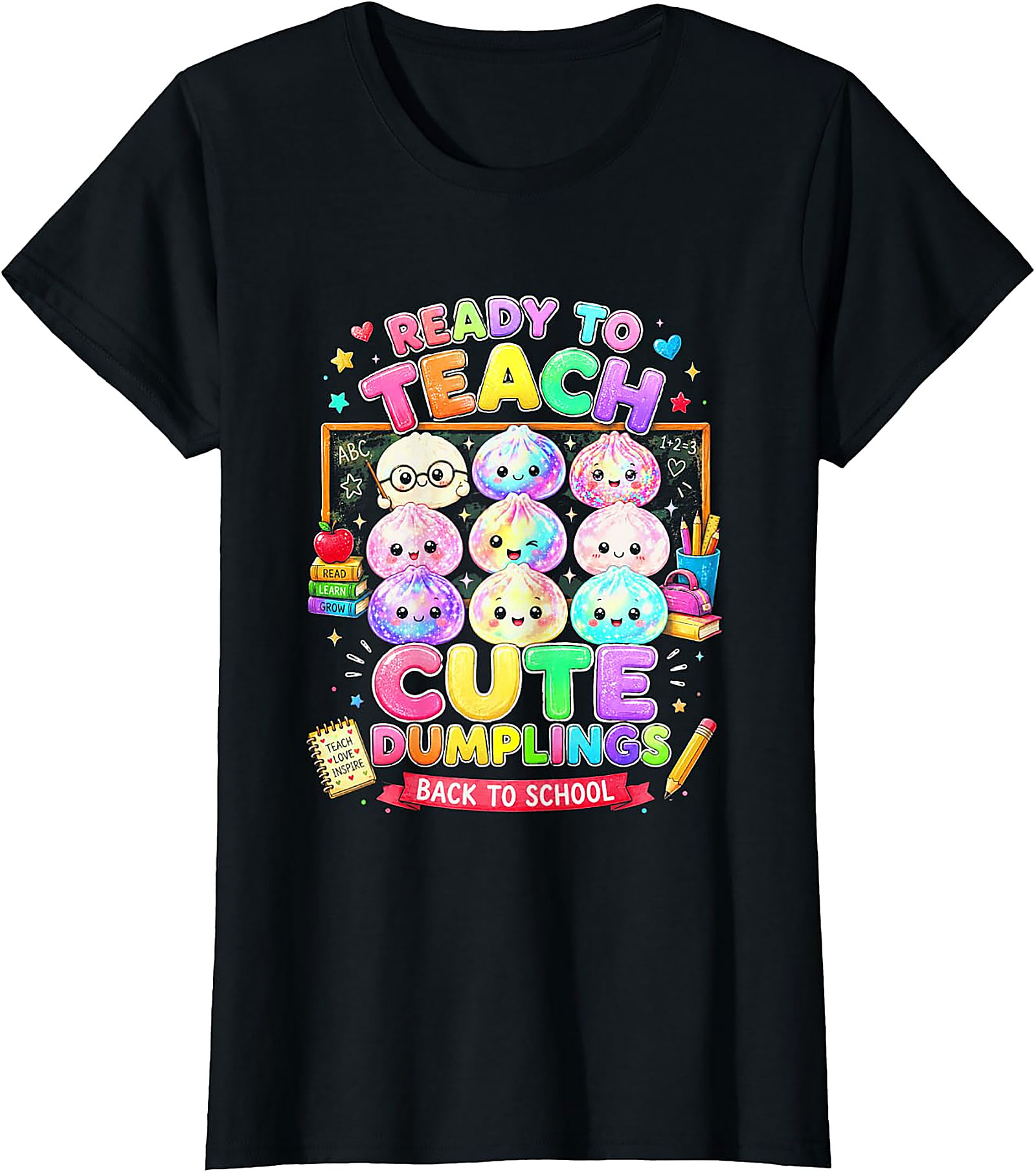 Teacher Dumplings Back to School T-Shirt | Cute Teacher Tee