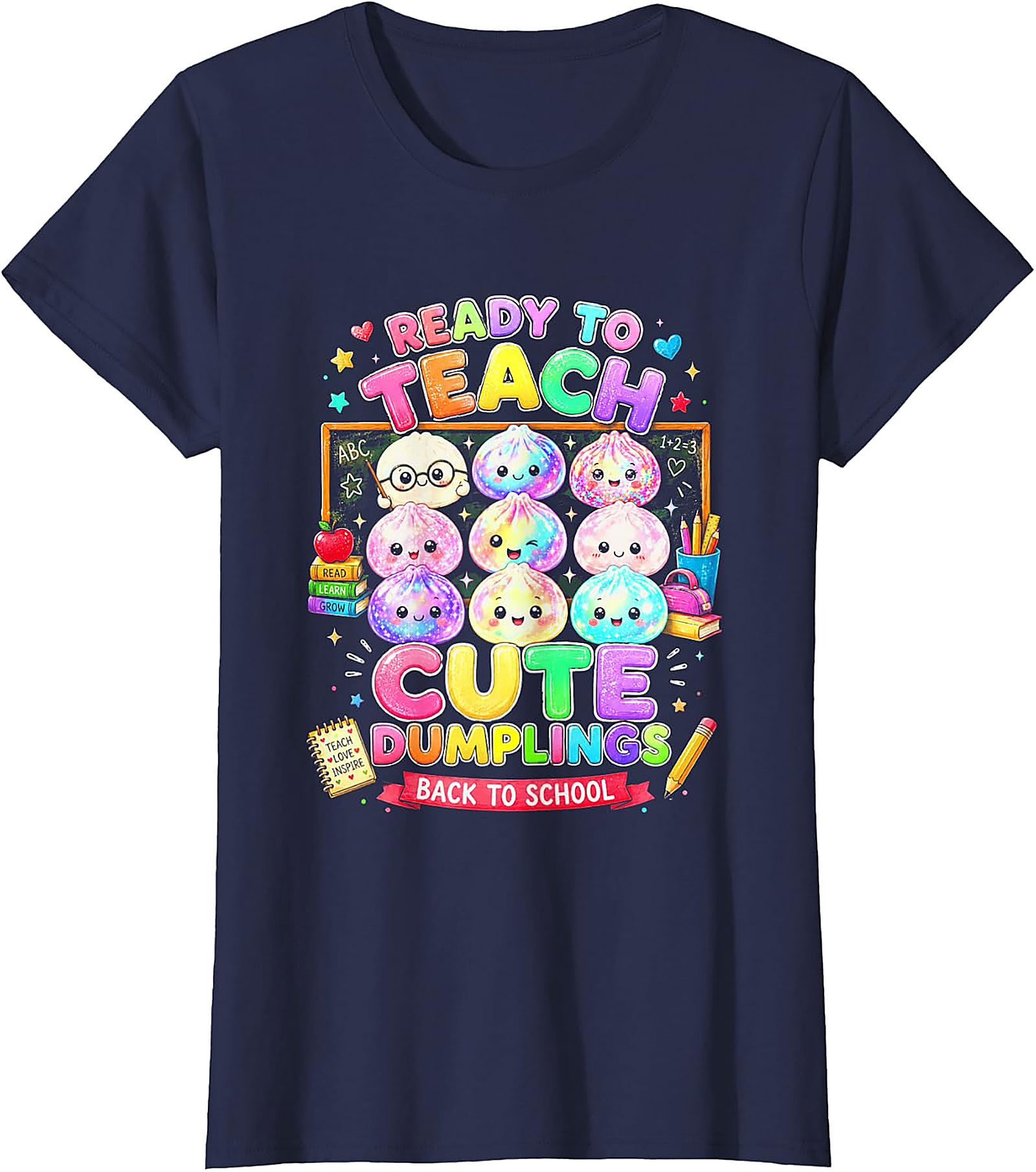Teacher Dumplings Back to School T-Shirt | Cute Teacher Tee