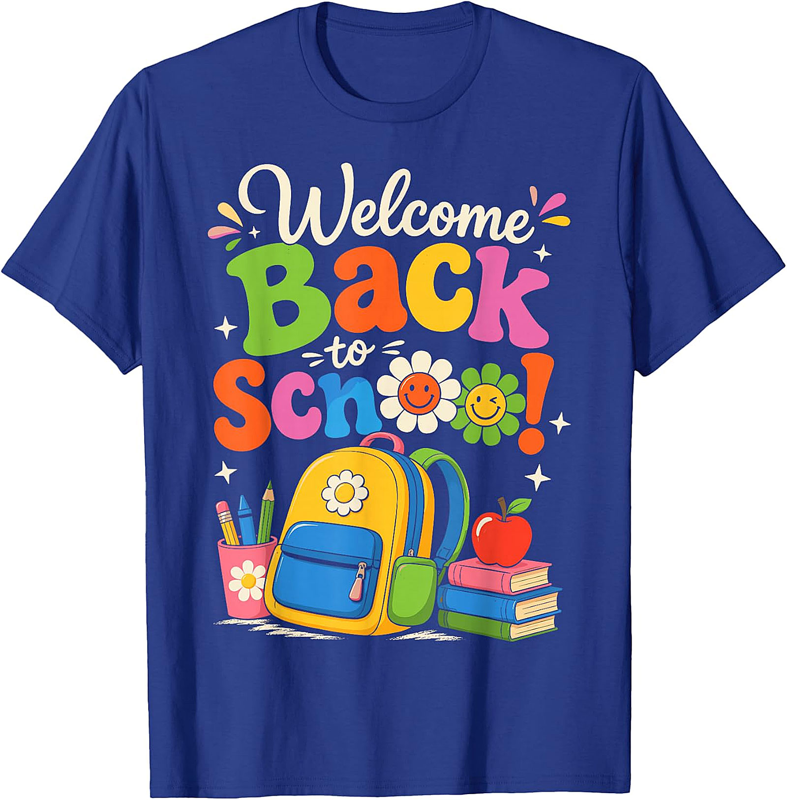 Back to School T-Shirt | Groovy Welcome Back Tee