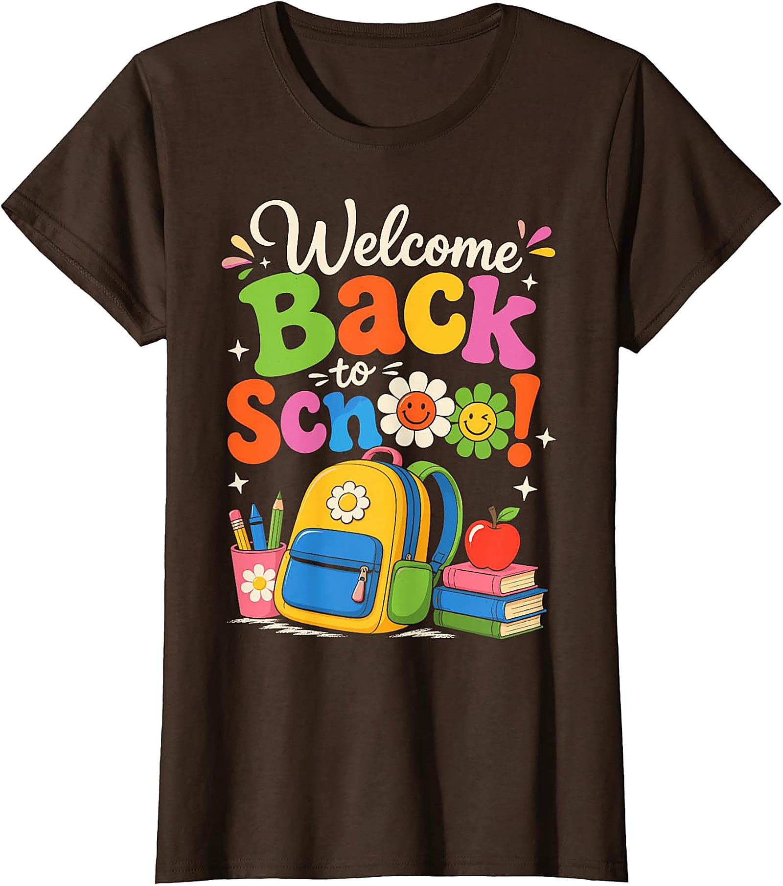 Back to School T-Shirt | Groovy Welcome Back Tee