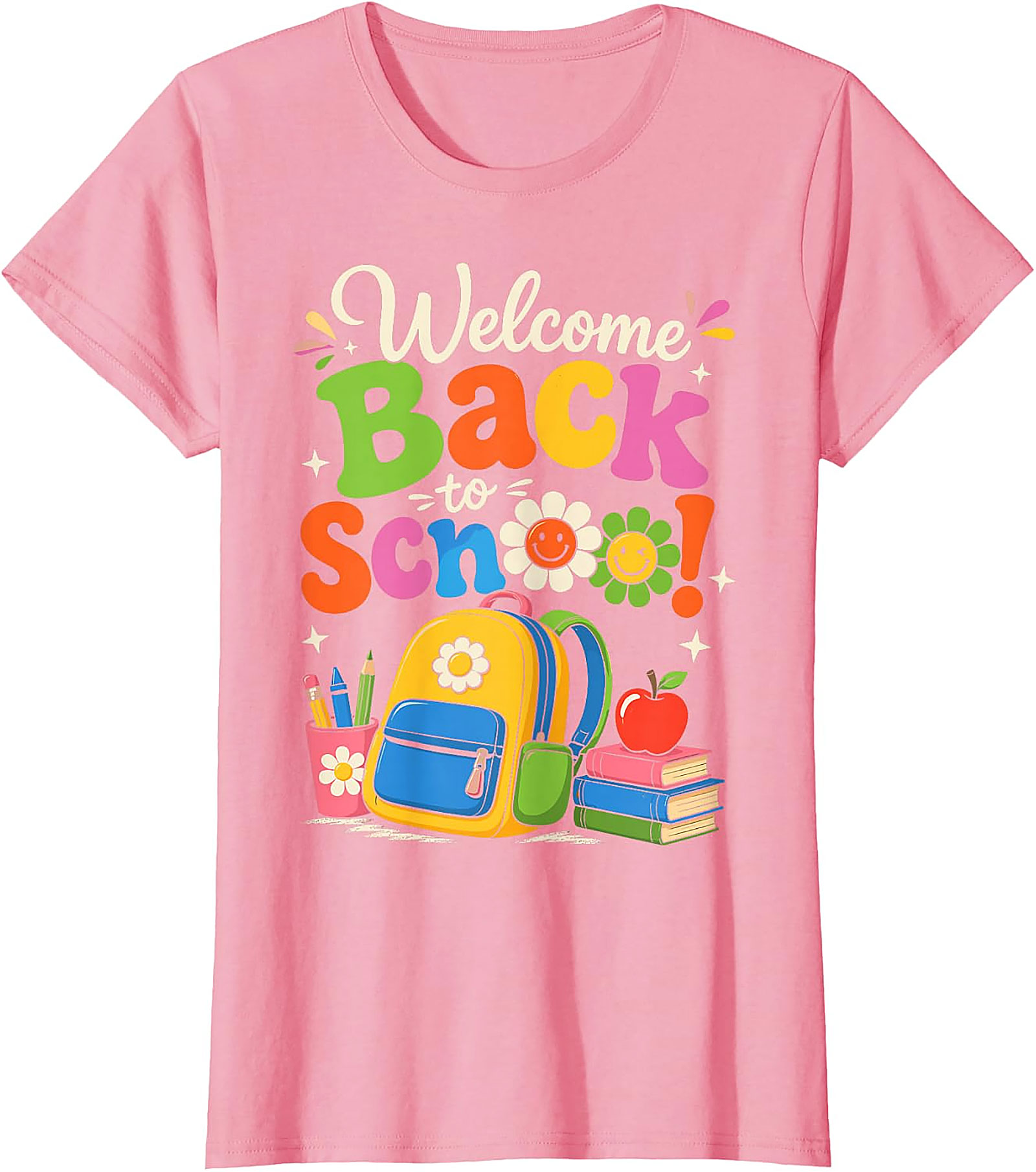 Back to School T-Shirt | Groovy Welcome Back Tee