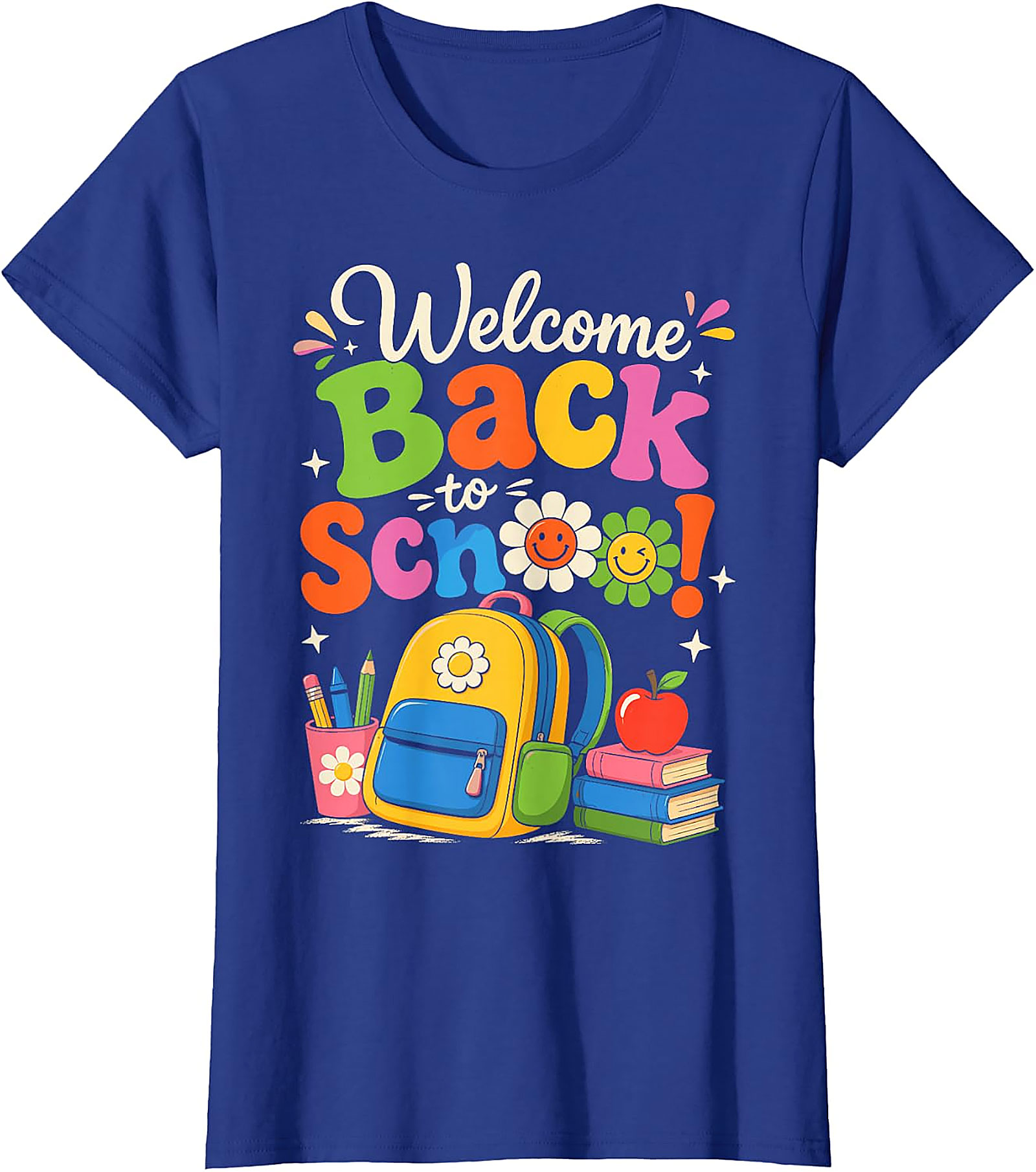 Back to School T-Shirt | Groovy Welcome Back Tee