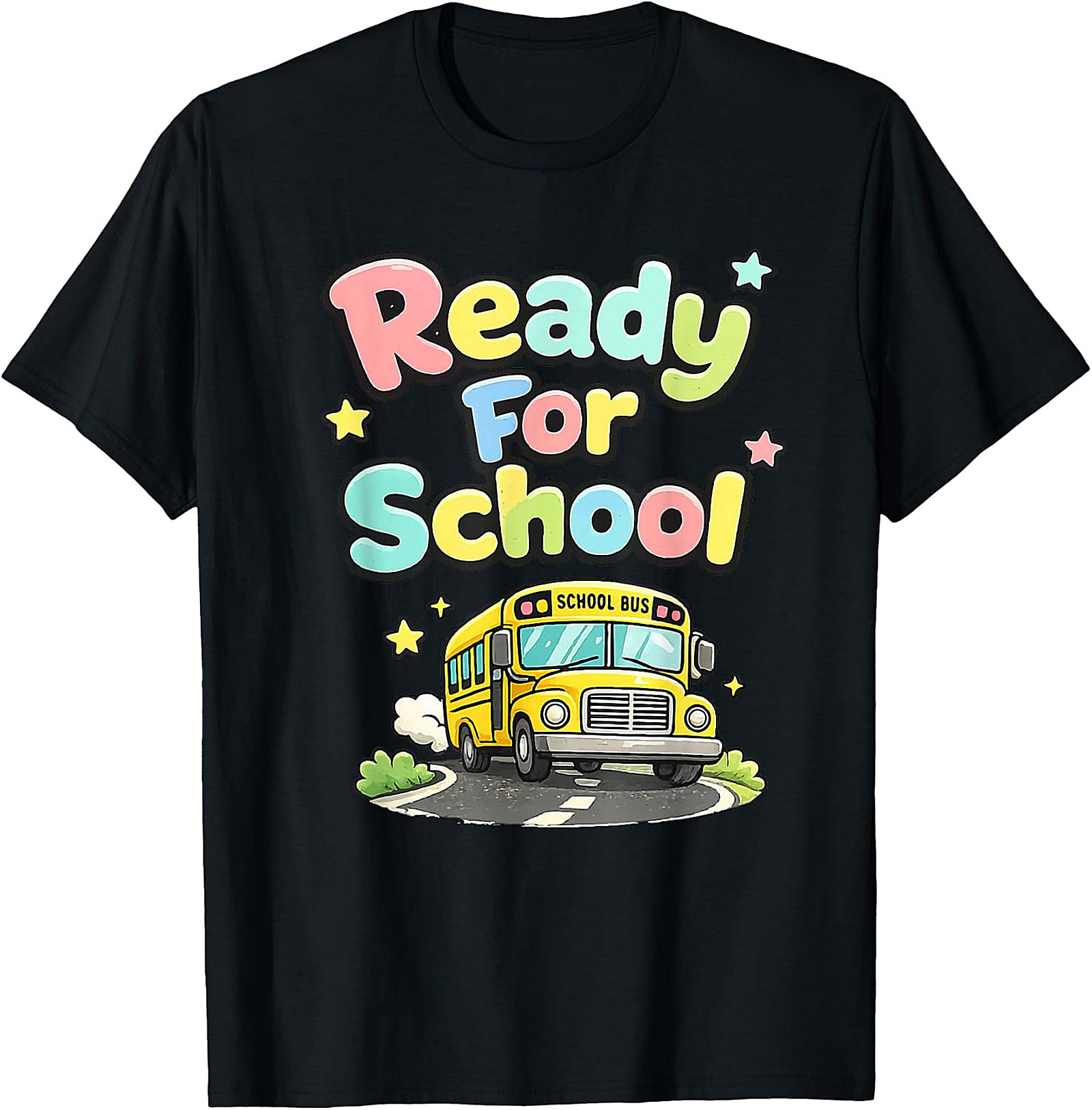 Ready For School Bus T-Shirt | Cute Back to School Tee