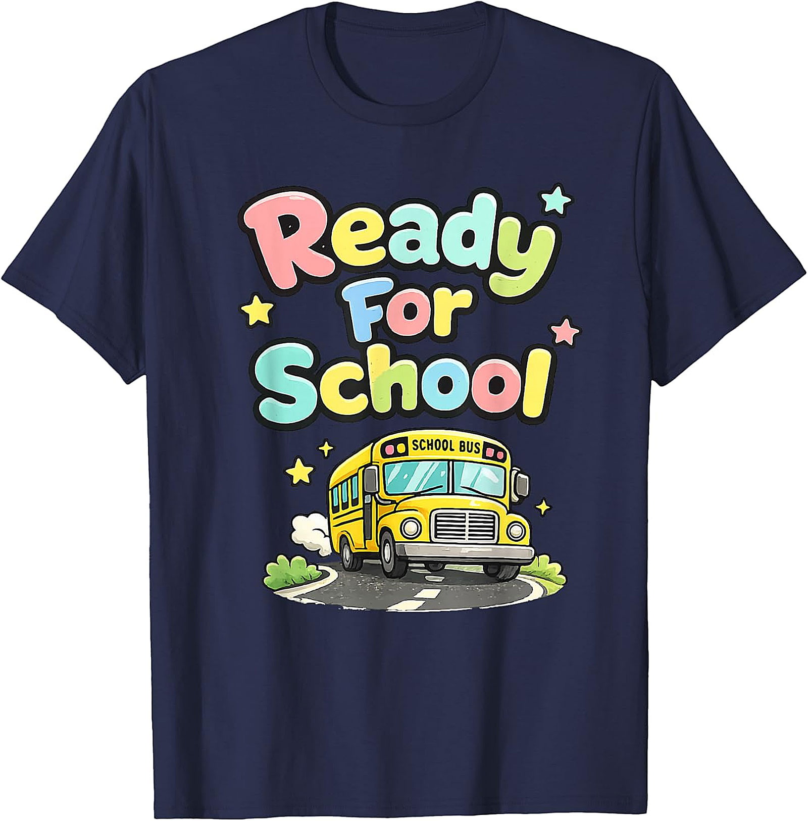 Ready For School Bus T-Shirt | Cute Back to School Tee