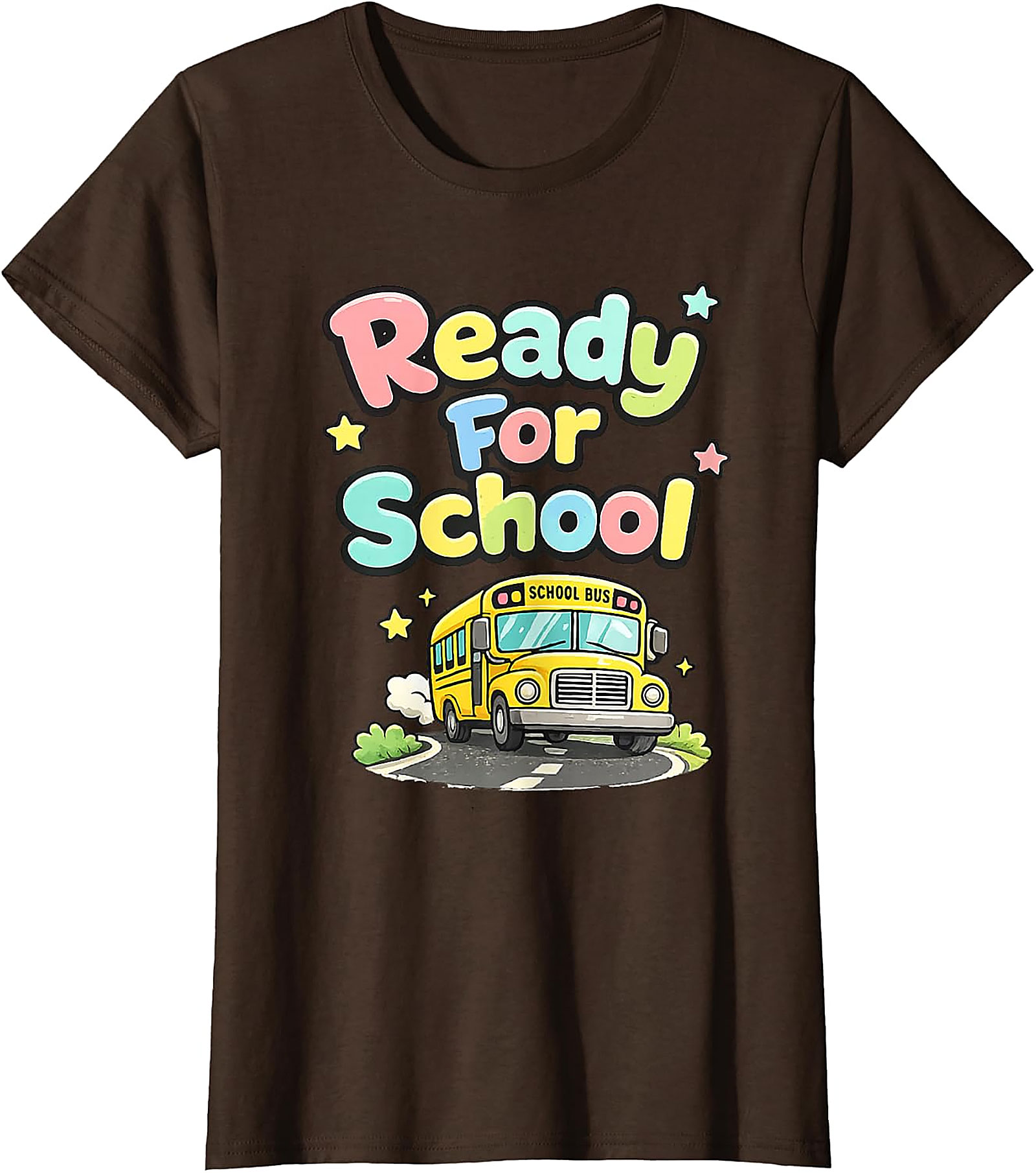 Ready For School Bus T-Shirt | Cute Back to School Tee
