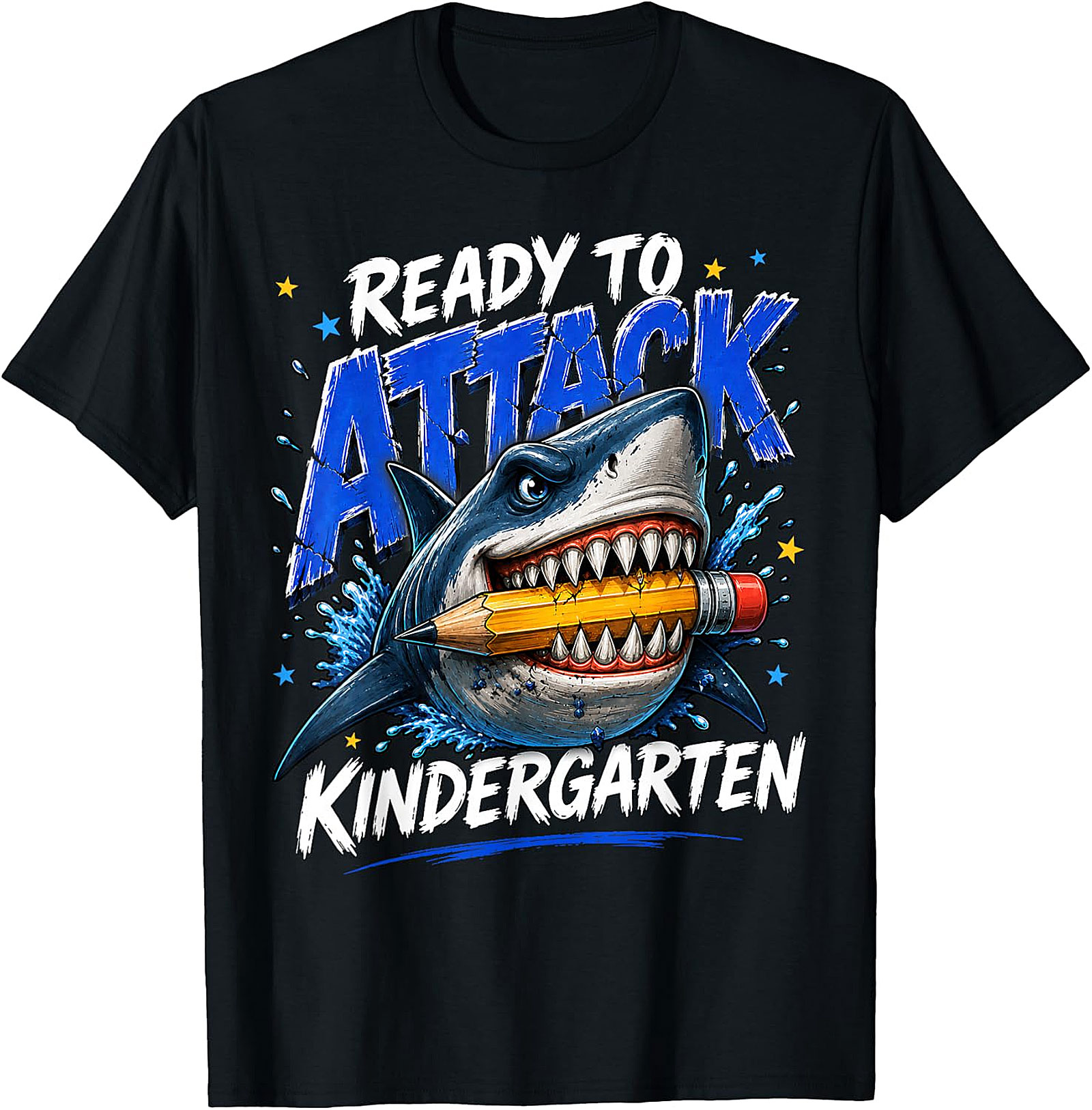 Shark Kindergarten T-Shirt | Back to School Boys Tee