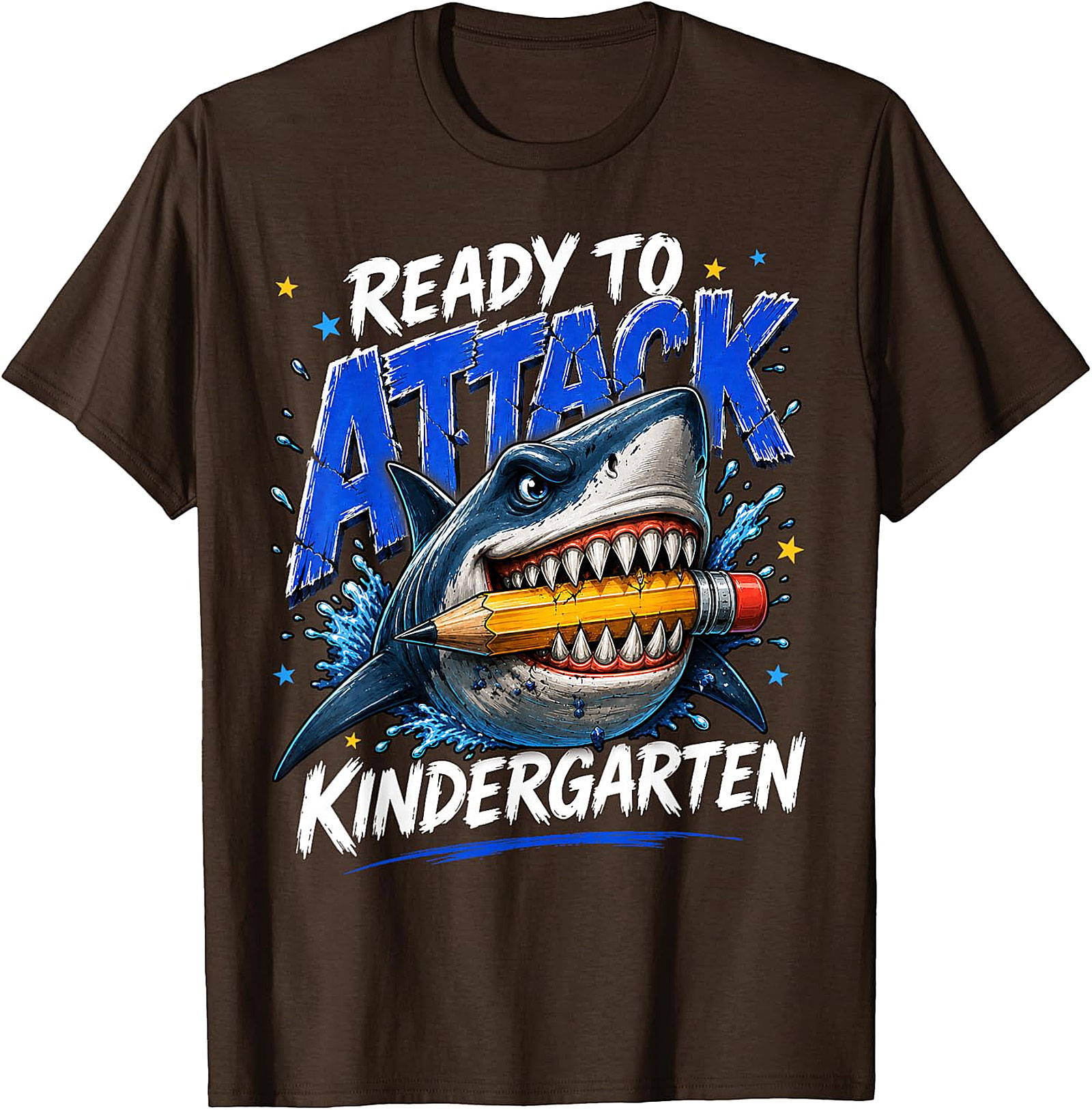 Shark Kindergarten T-Shirt | Back to School Boys Tee