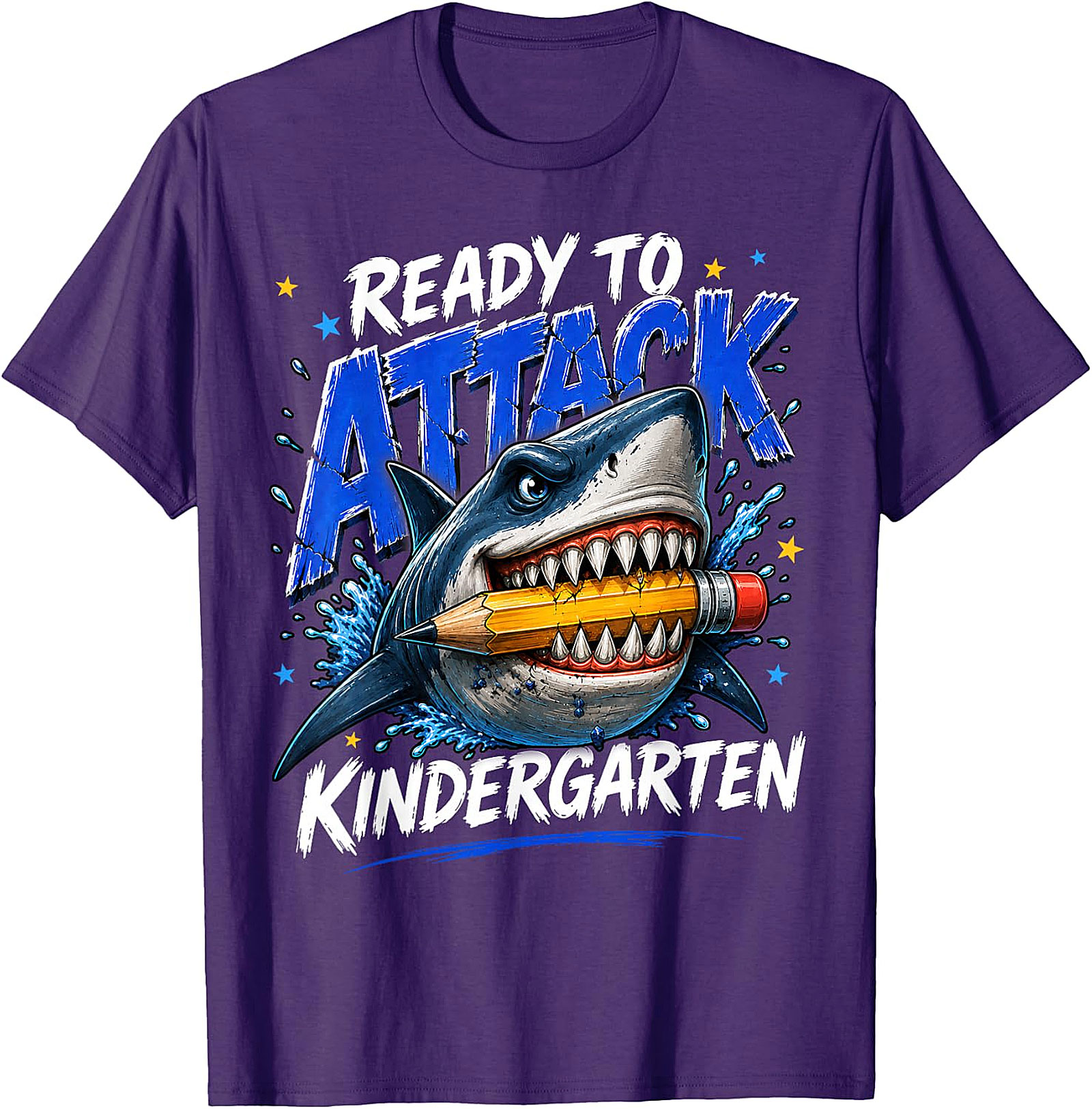 Shark Kindergarten T-Shirt | Back to School Boys Tee