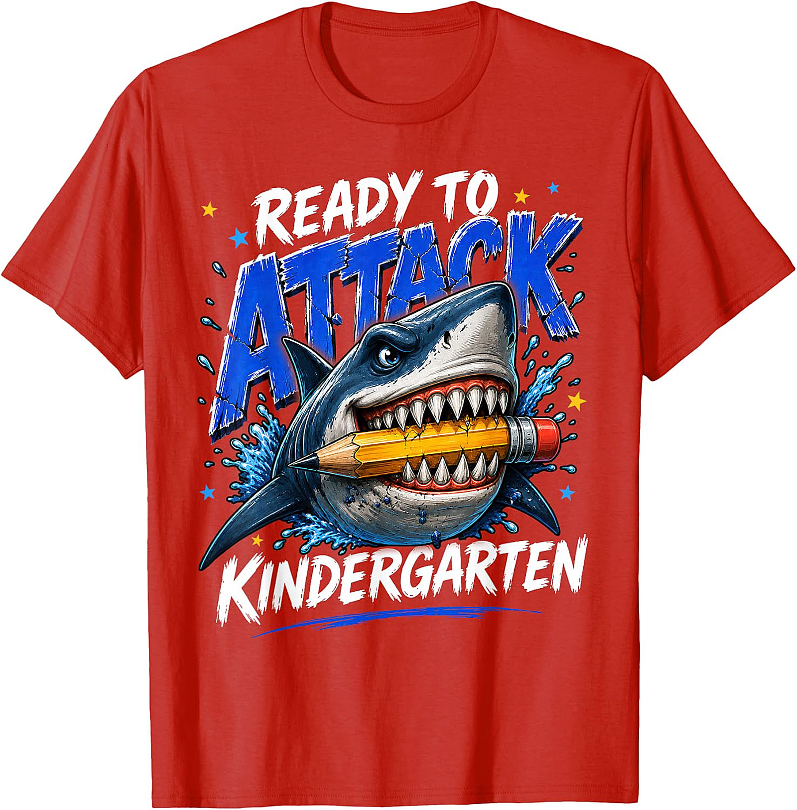 Shark Kindergarten T-Shirt | Back to School Boys Tee