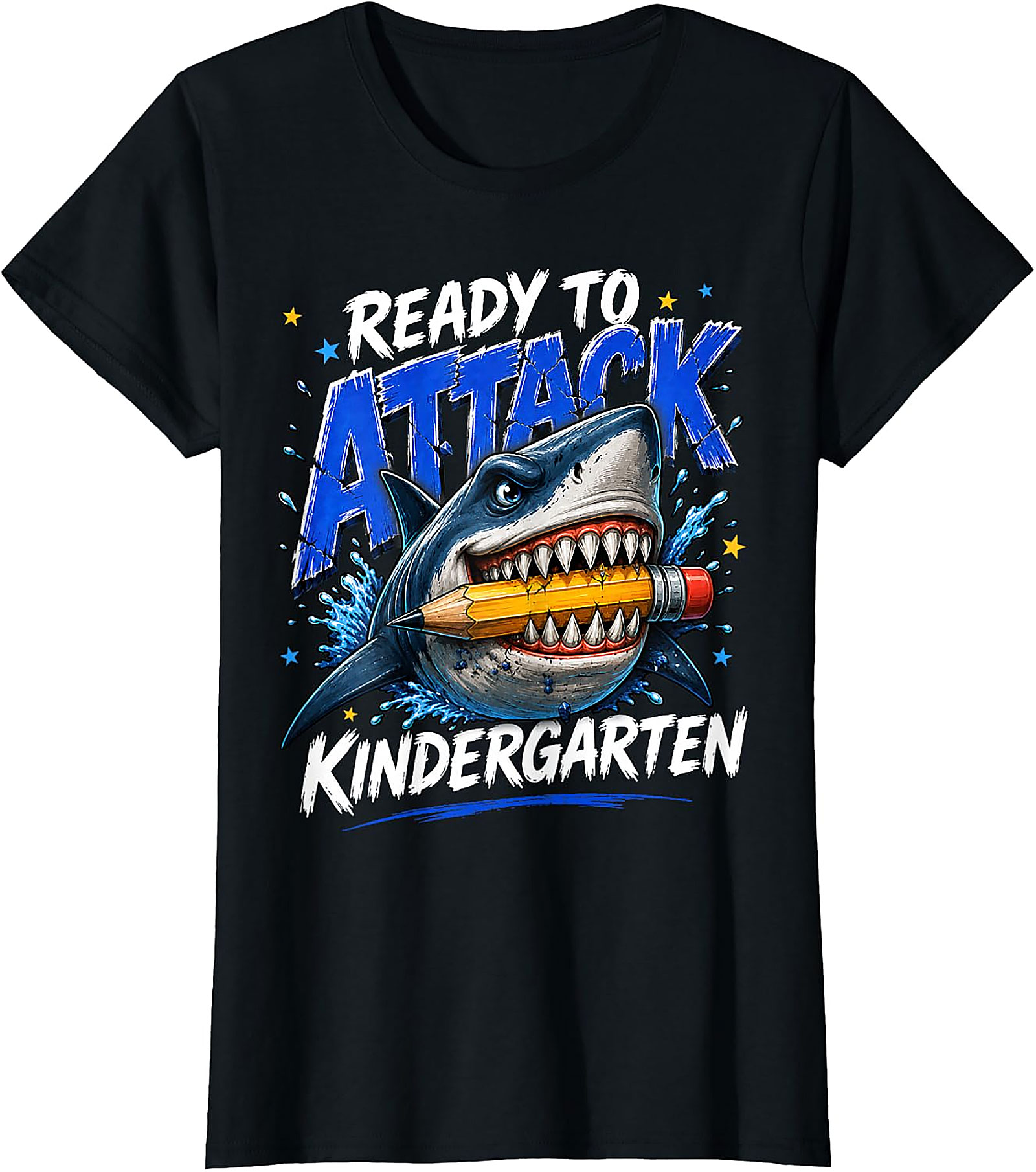 Shark Kindergarten T-Shirt | Back to School Boys Tee
