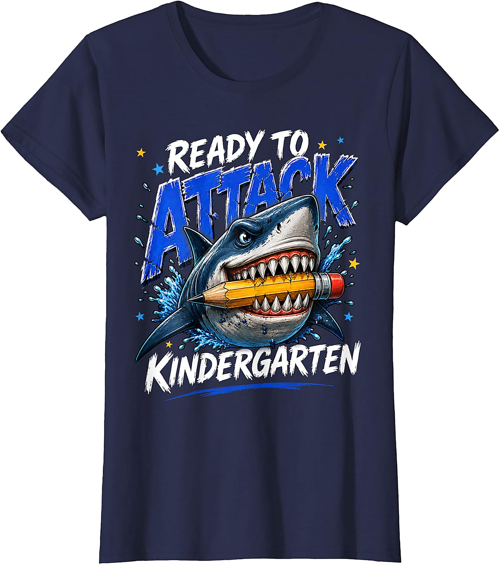 Shark Kindergarten T-Shirt | Back to School Boys Tee