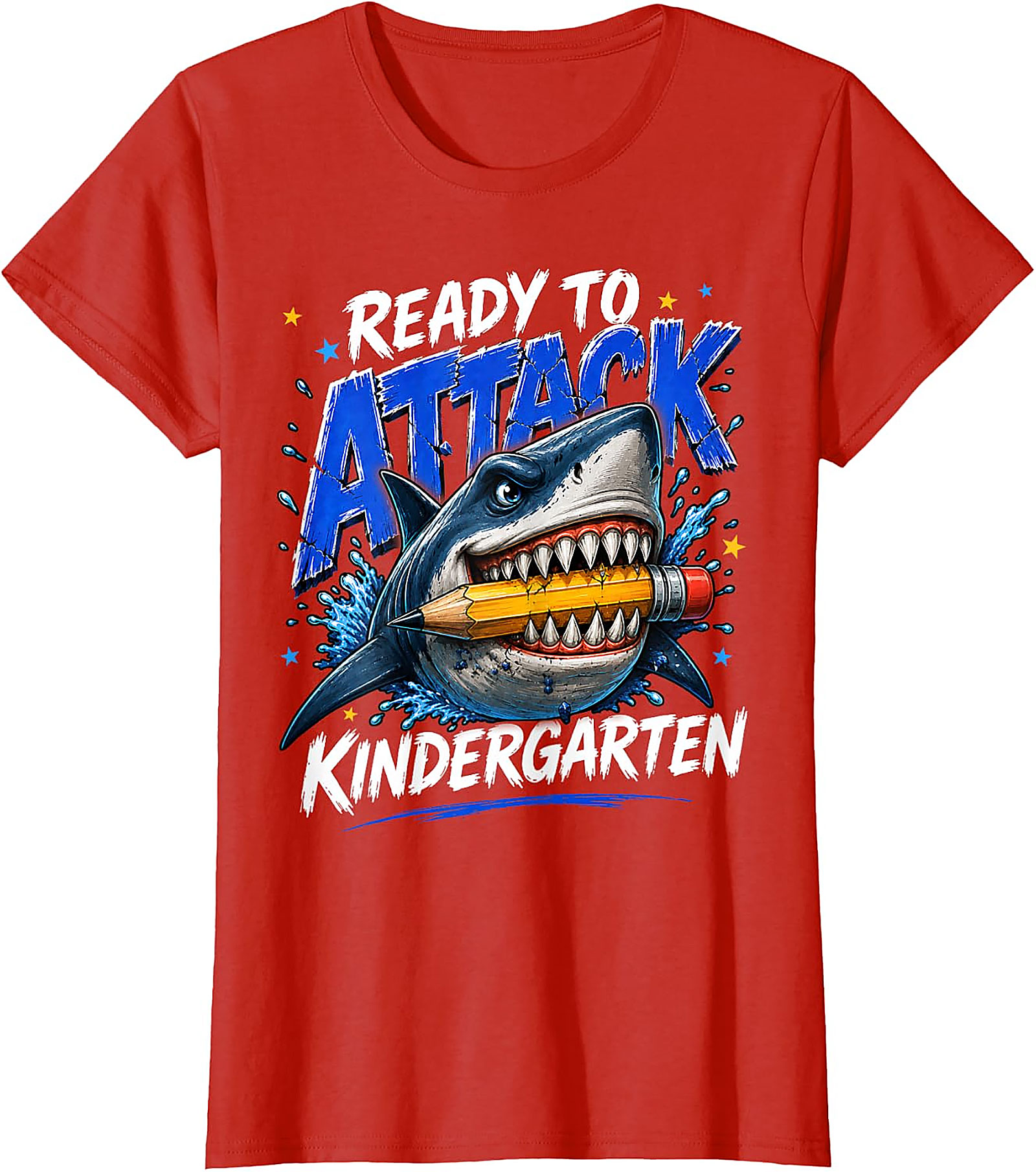 Shark Kindergarten T-Shirt | Back to School Boys Tee
