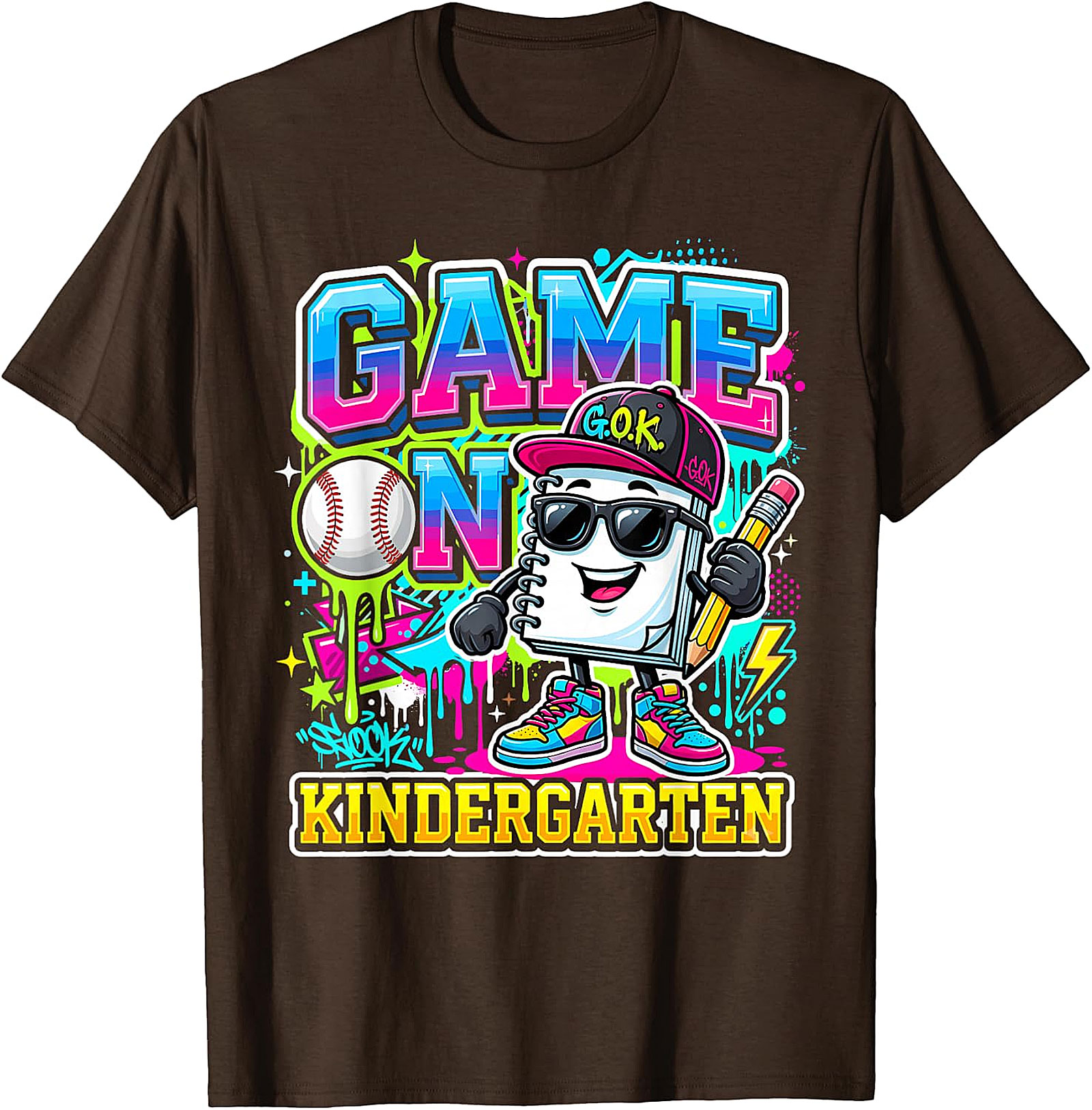 Game On Kindergarten T-Shirt | Back to School Boys Tee
