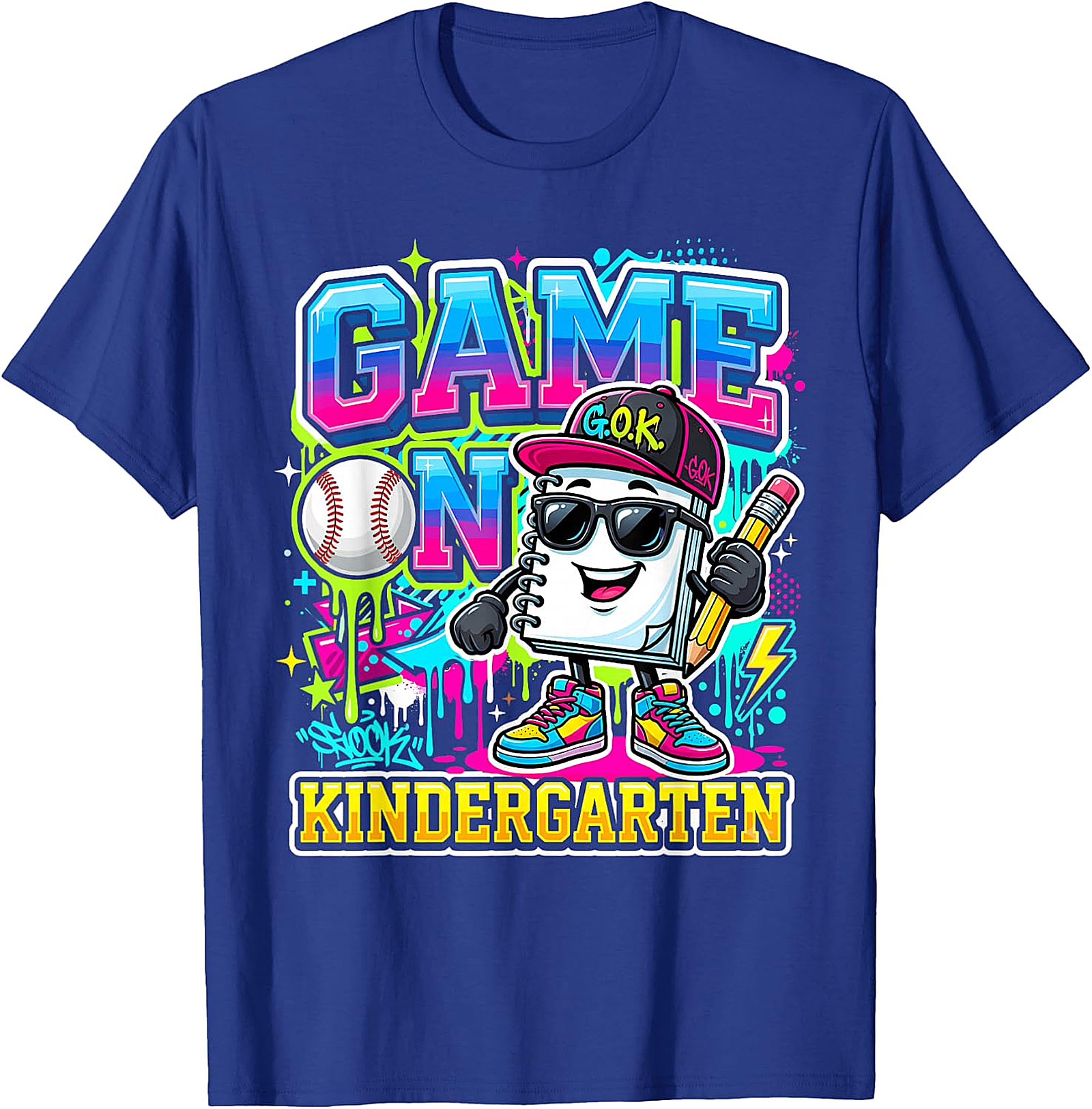 Game On Kindergarten T-Shirt | Back to School Boys Tee