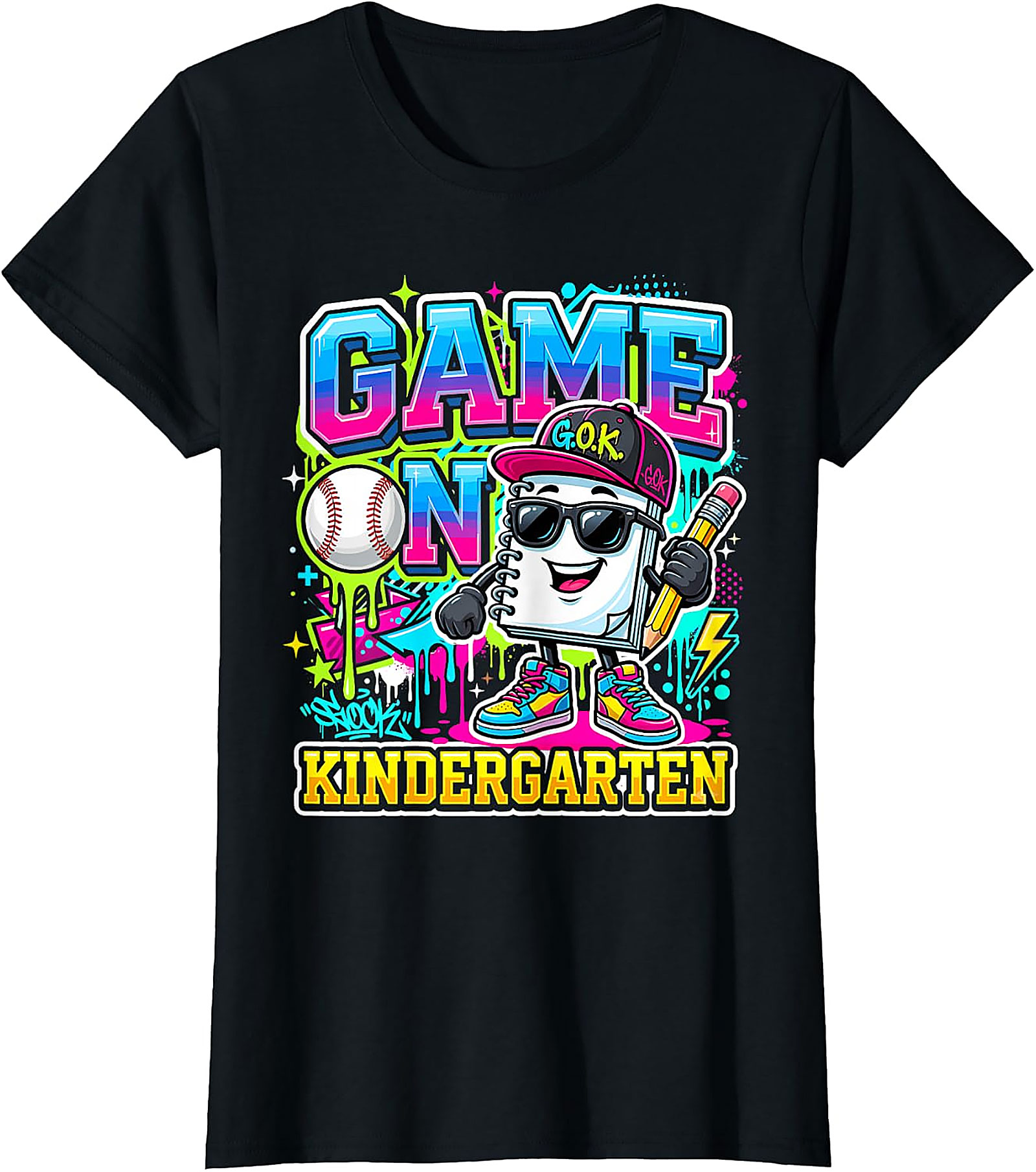 Game On Kindergarten T-Shirt | Back to School Boys Tee