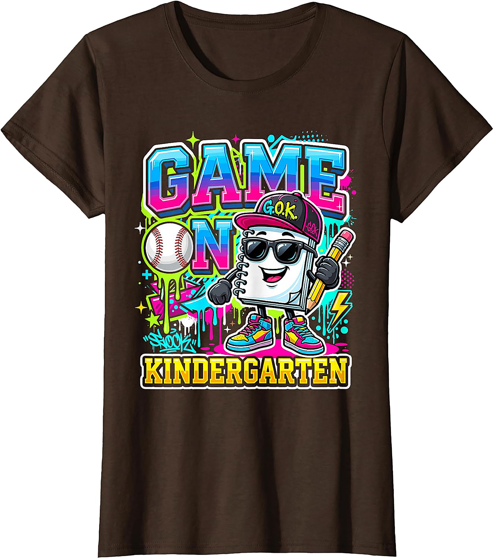 Game On Kindergarten T-Shirt | Back to School Boys Tee