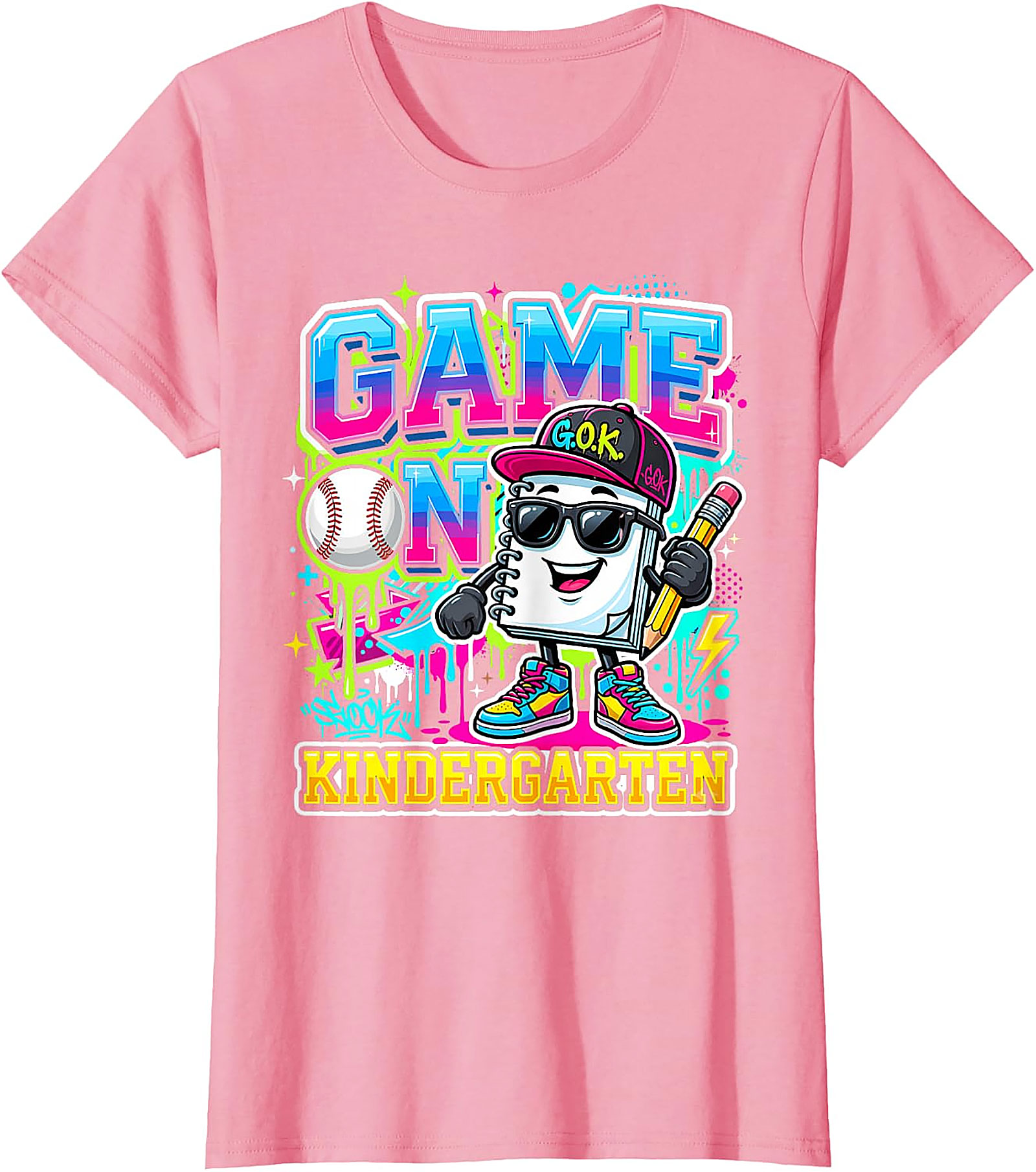 Game On Kindergarten T-Shirt | Back to School Boys Tee