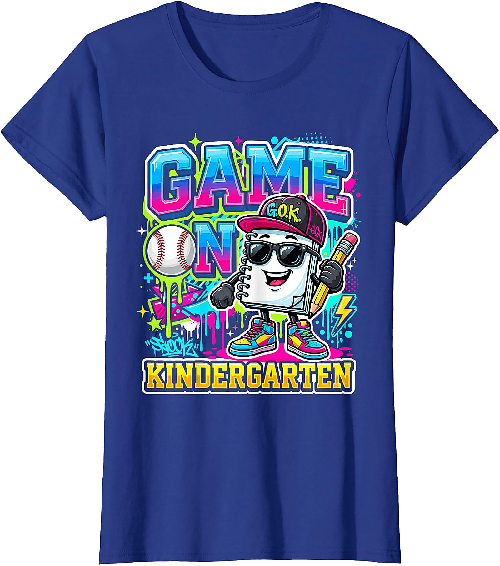 Game On Kindergarten T-Shirt | Back to School Boys Tee