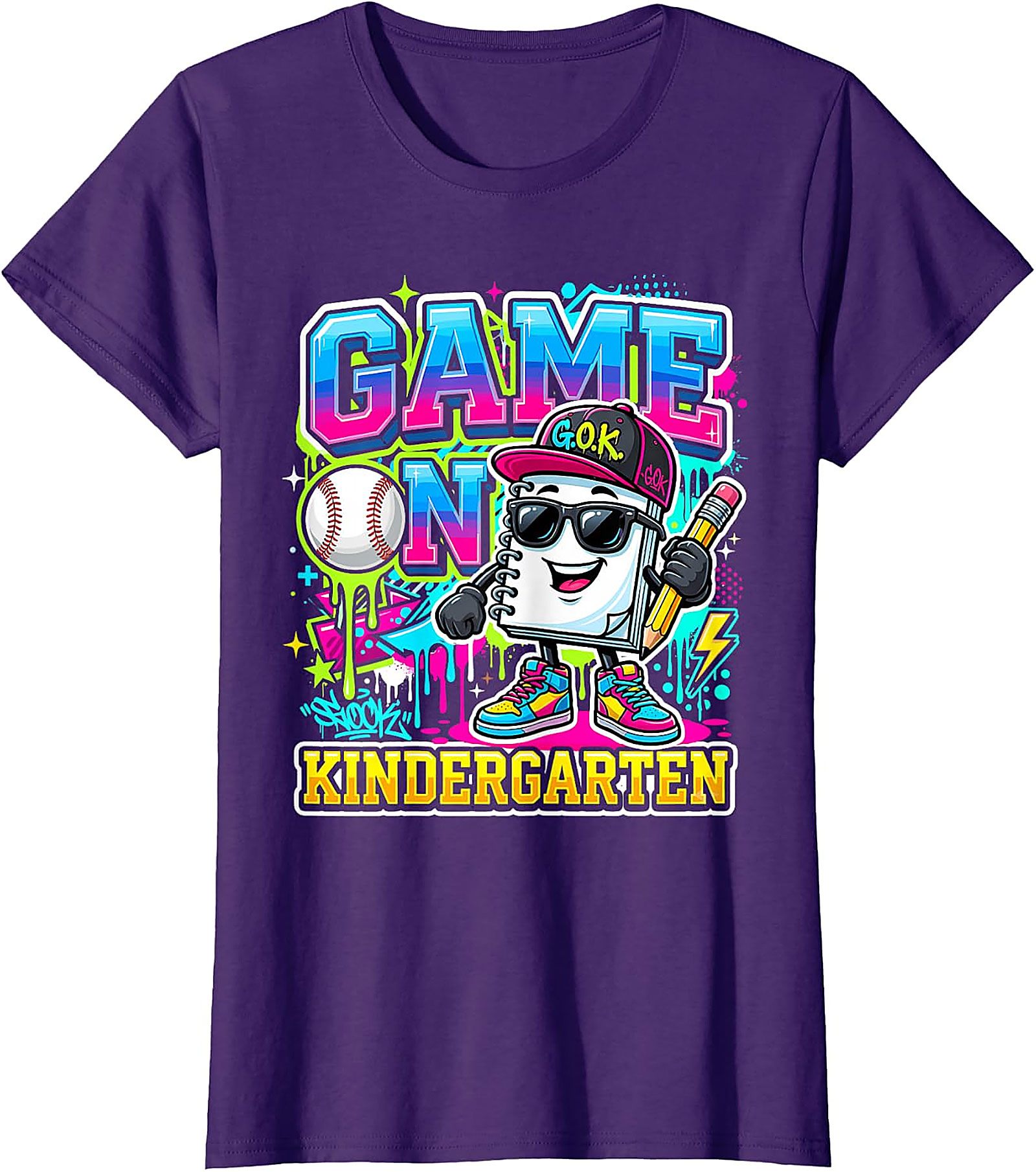 Game On Kindergarten T-Shirt | Back to School Boys Tee