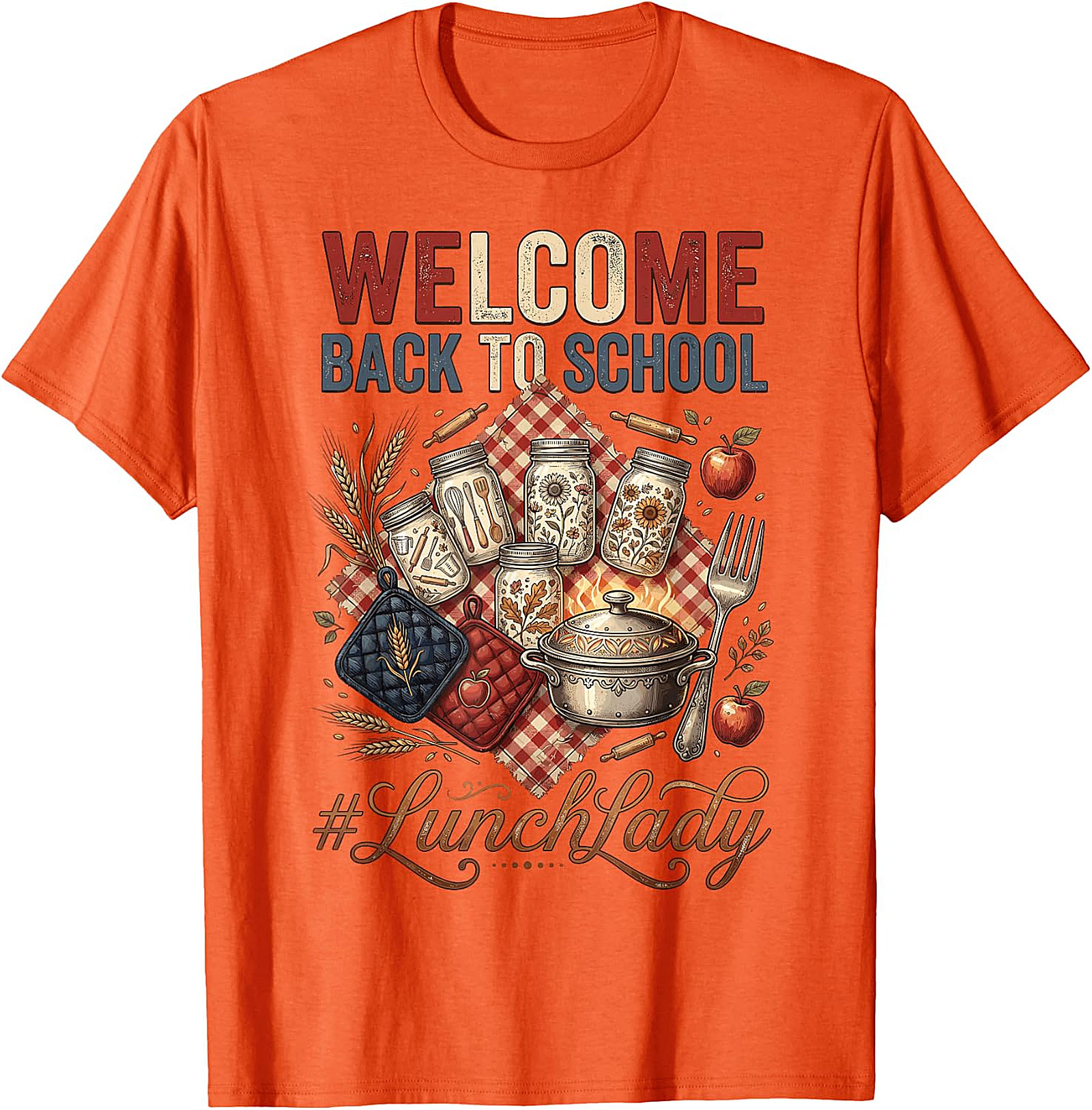 Lunch Lady Back to School T-Shirt | Cafeteria Staff Gift