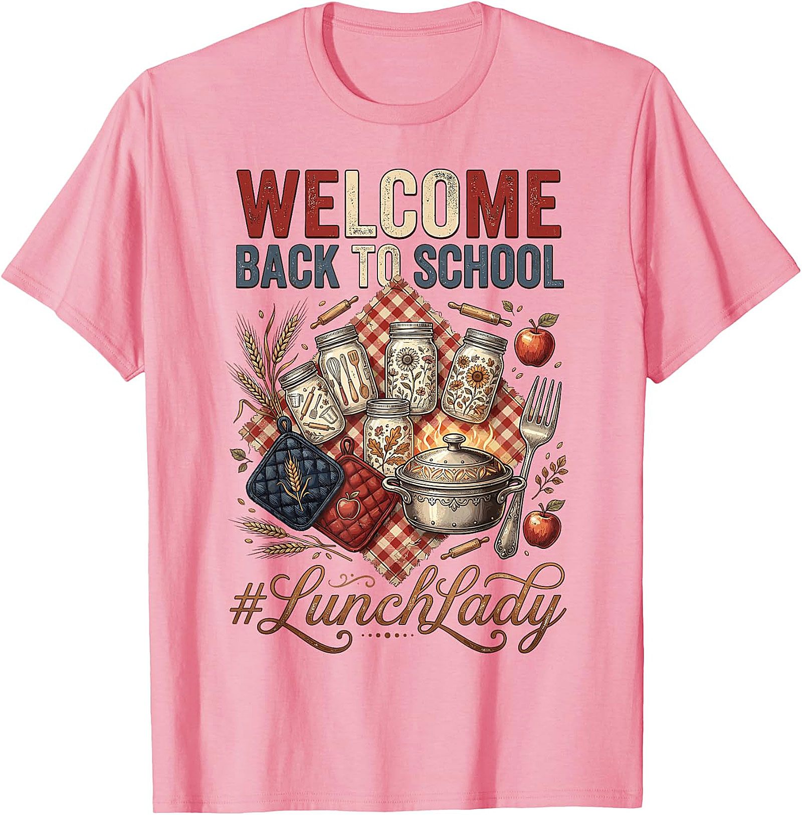 Lunch Lady Back to School T-Shirt | Cafeteria Staff Gift