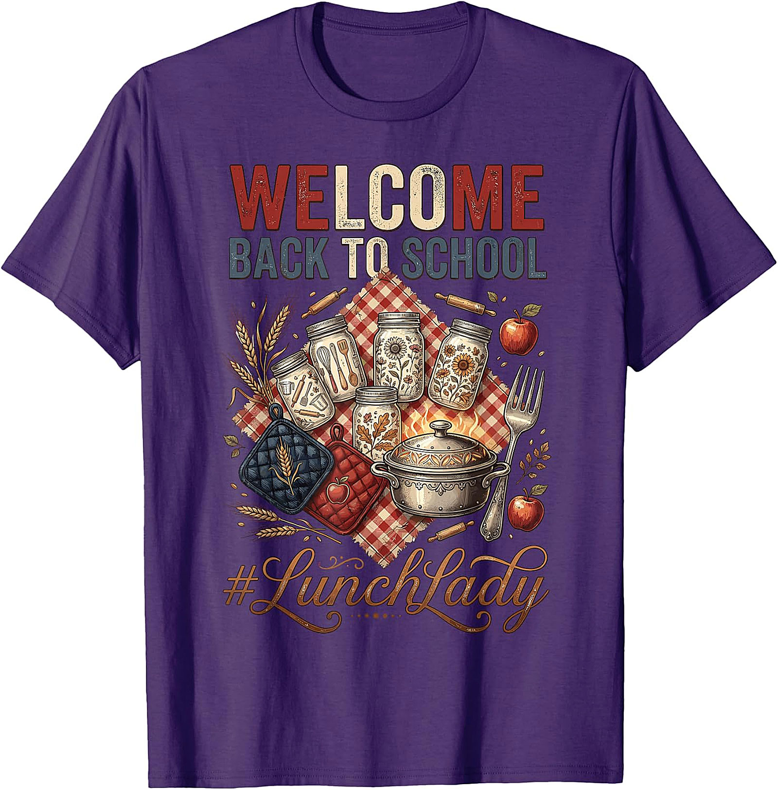 Lunch Lady Back to School T-Shirt | Cafeteria Staff Gift