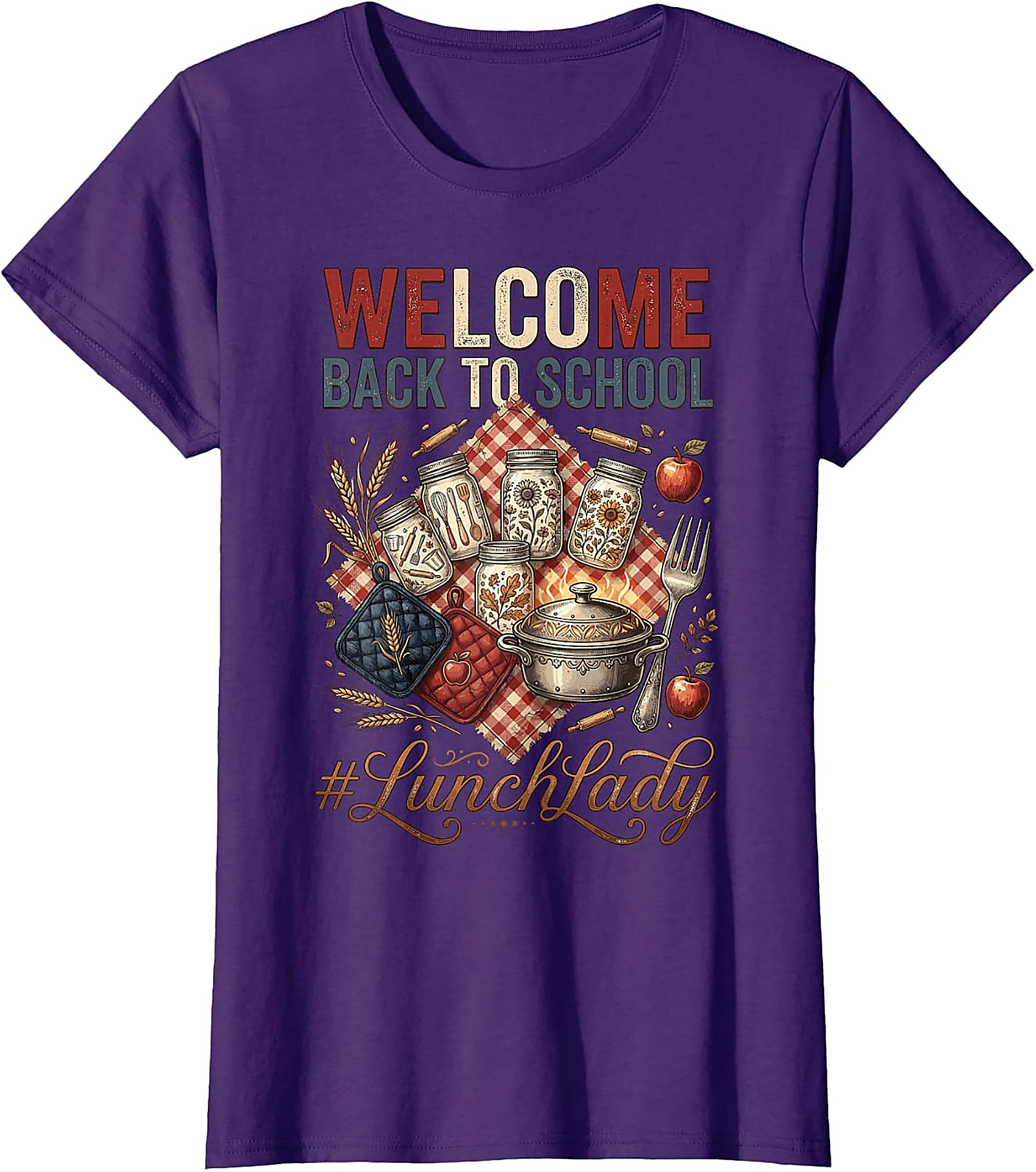 Lunch Lady Back to School T-Shirt | Cafeteria Staff Gift