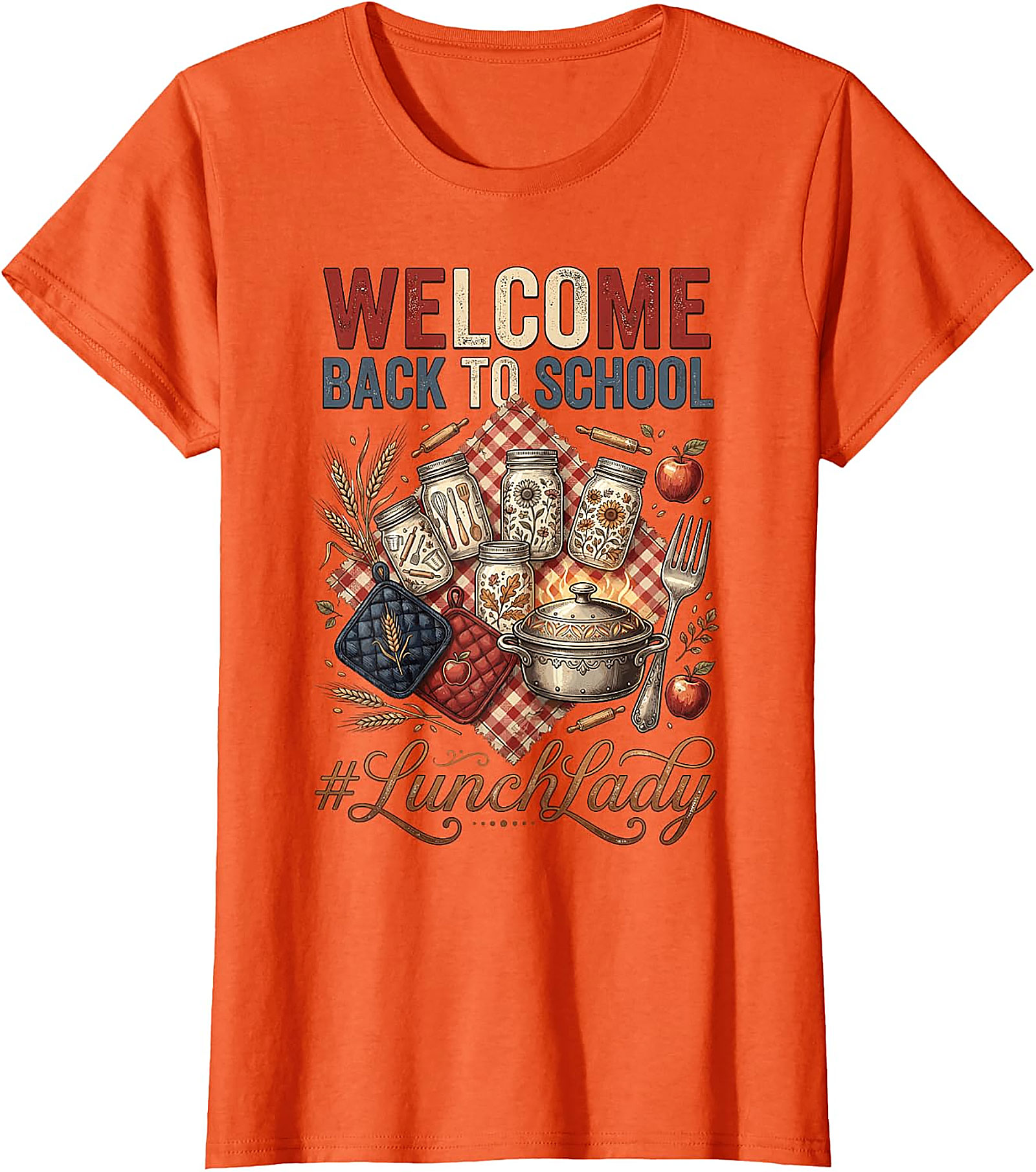 Lunch Lady Back to School T-Shirt | Cafeteria Staff Gift