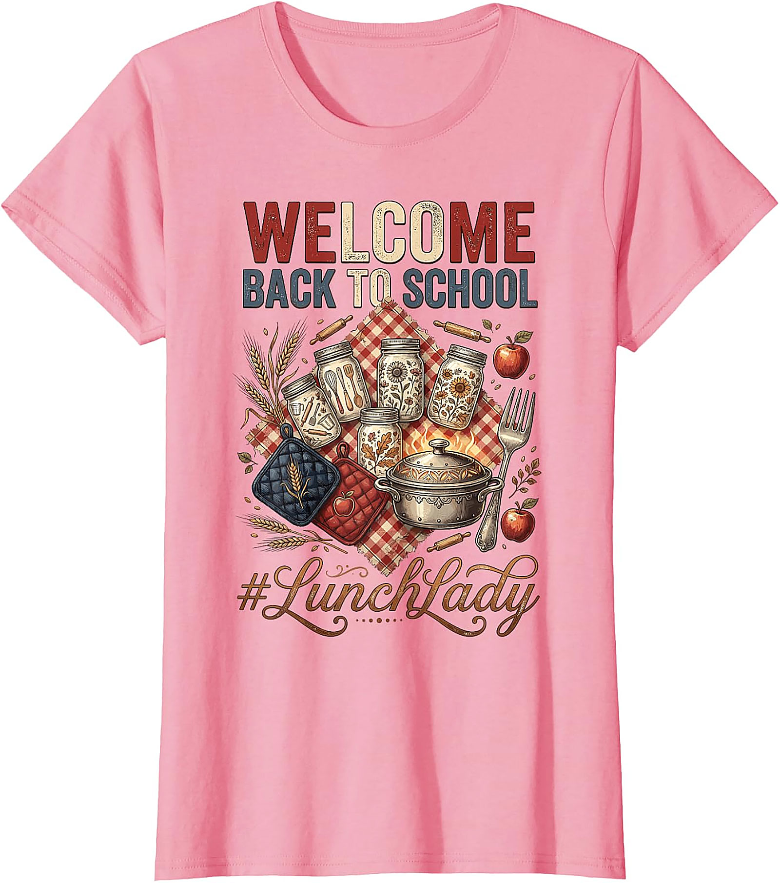 Lunch Lady Back to School T-Shirt | Cafeteria Staff Gift