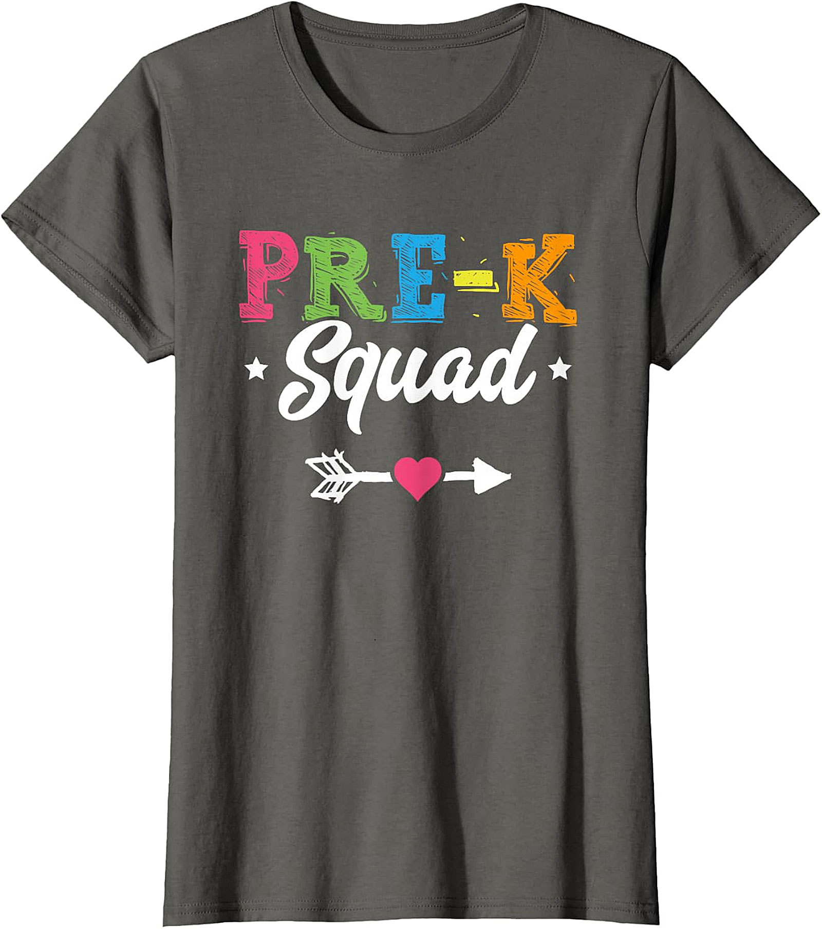 Pre K Squad T Shirt | Colorful Back to School Tee