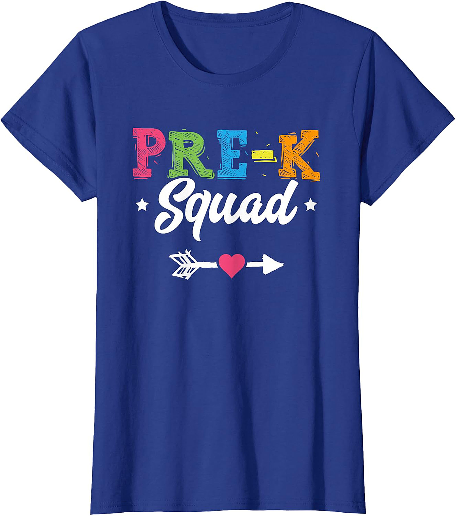 Pre K Squad T Shirt | Colorful Back to School Tee