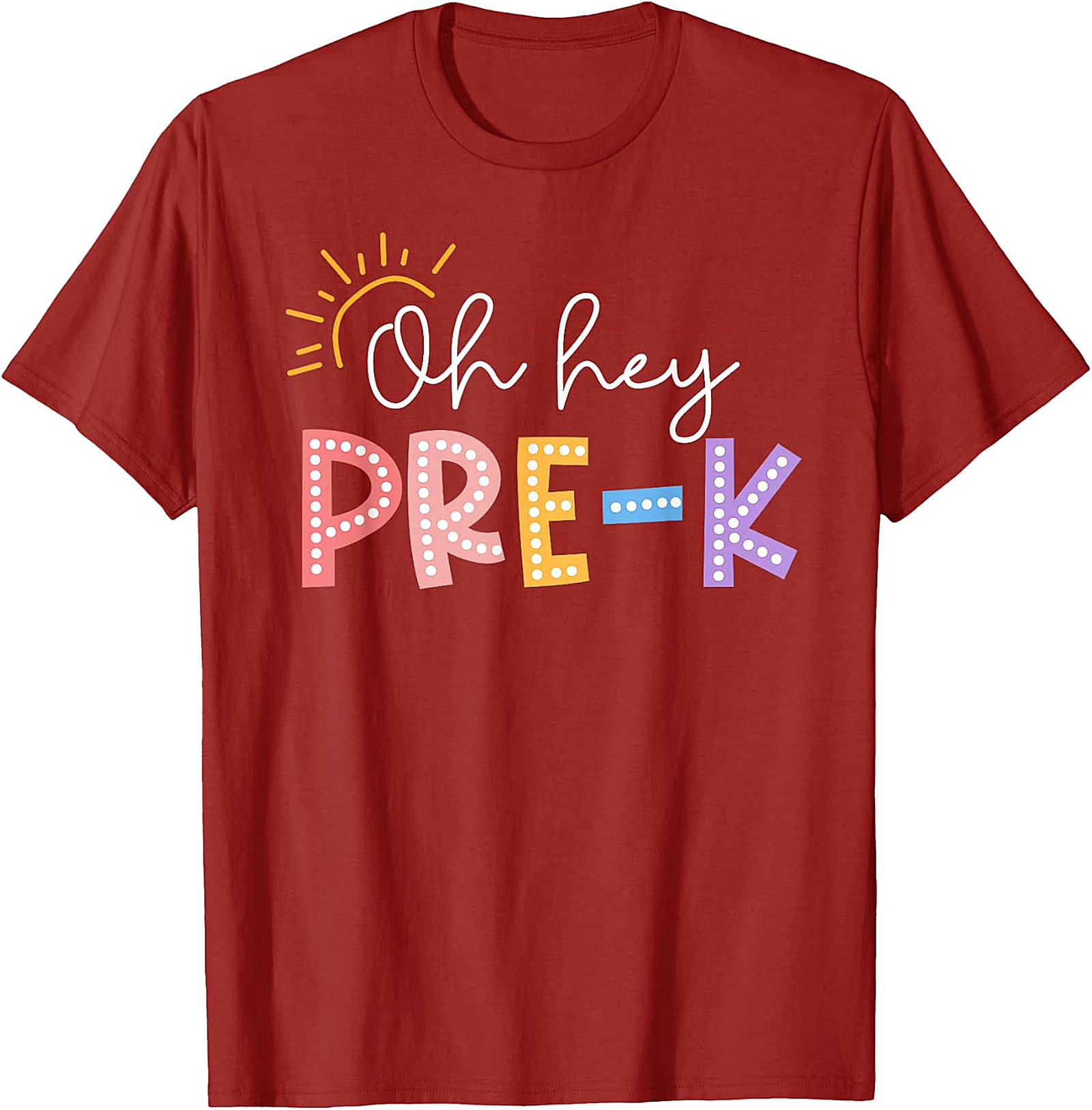 Oh Hey Pre K T Shirt | Back to School Apparel