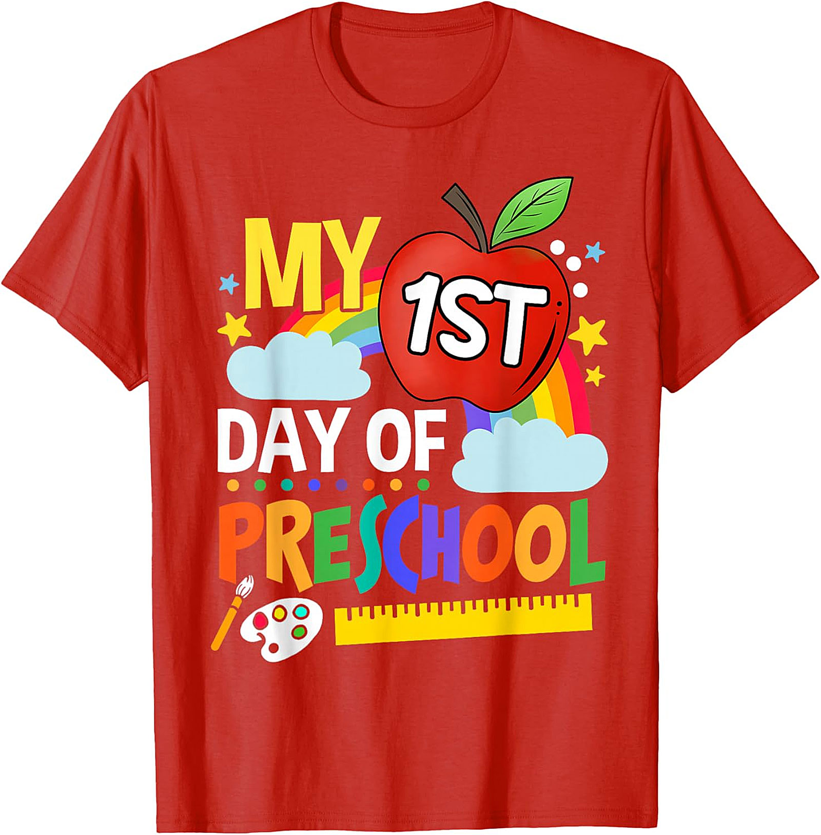 My 1st Day of Preschool Shirt | Kids Back to School Tee