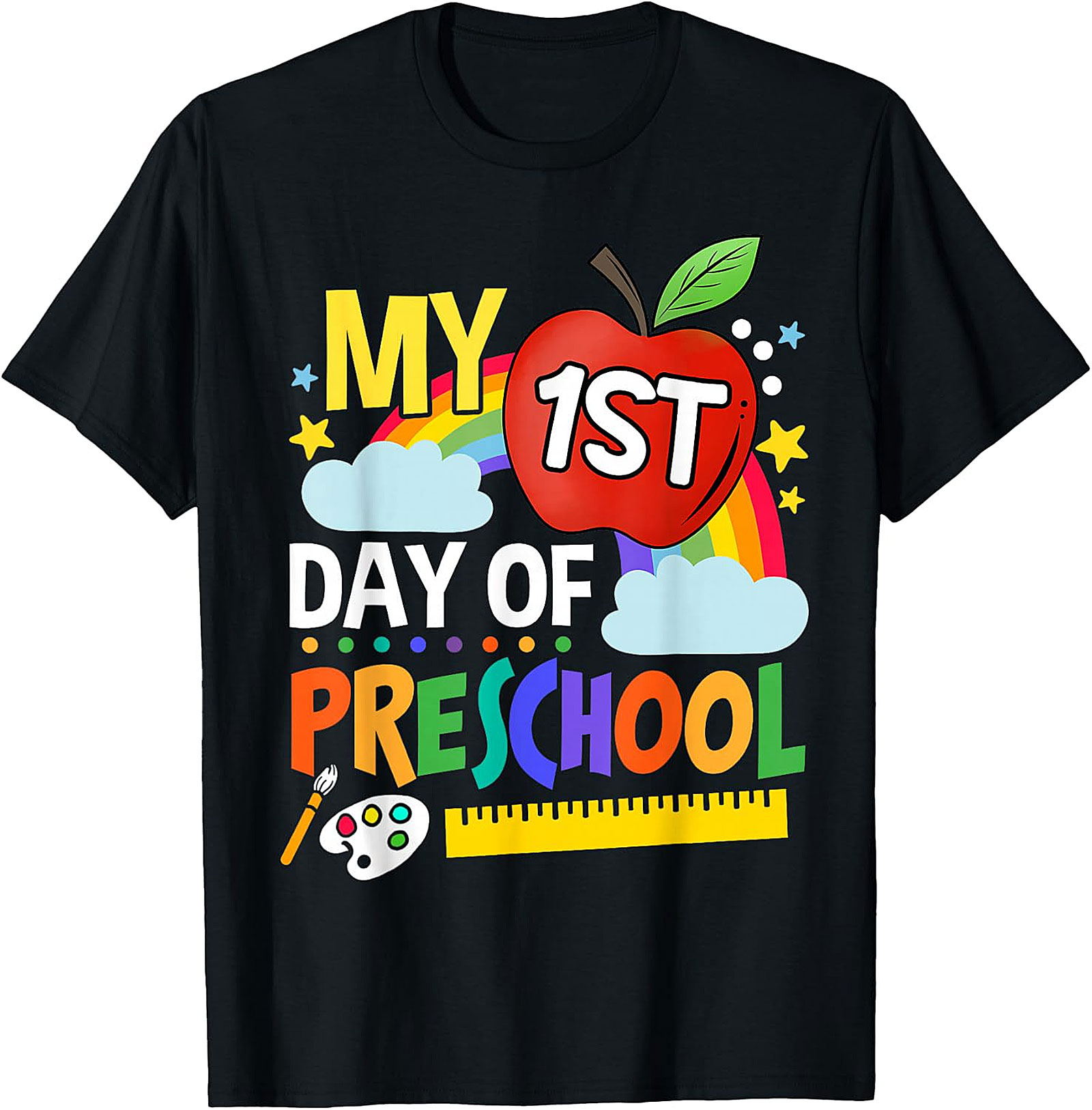 My 1st Day of Preschool Shirt | Kids Back to School Tee