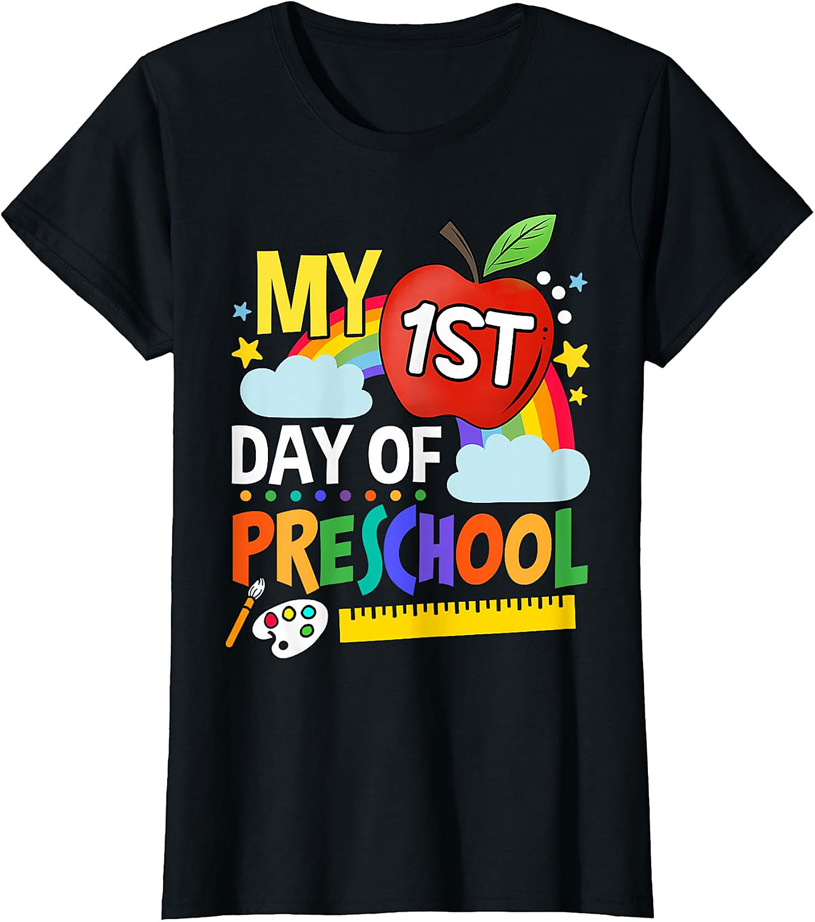 My 1st Day of Preschool Shirt | Kids Back to School Tee