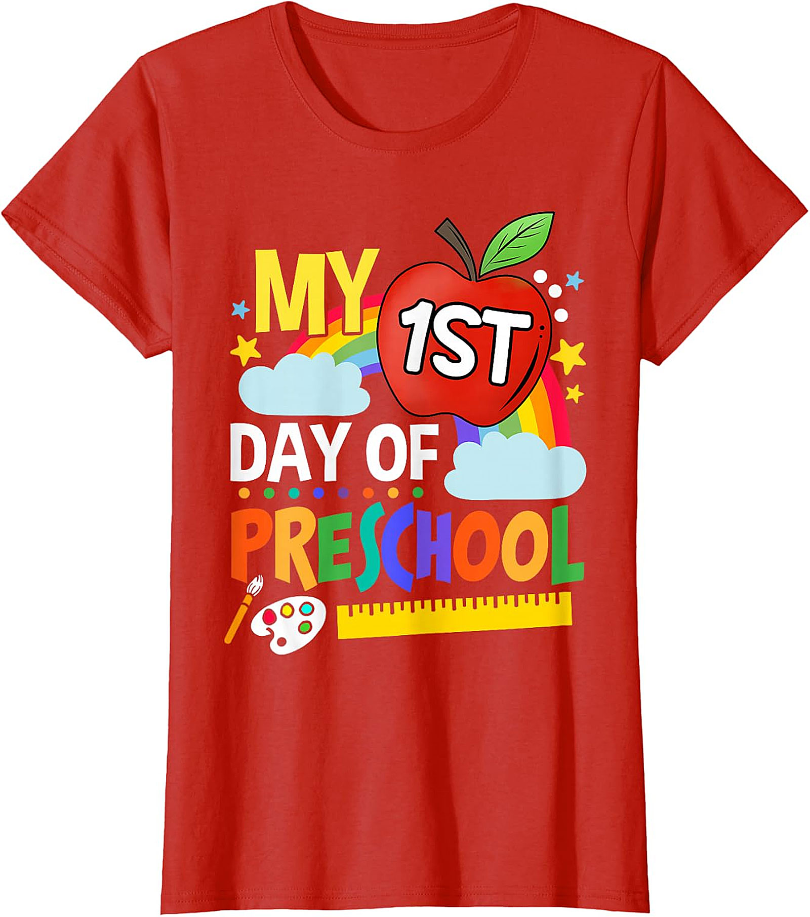My 1st Day of Preschool Shirt | Kids Back to School Tee