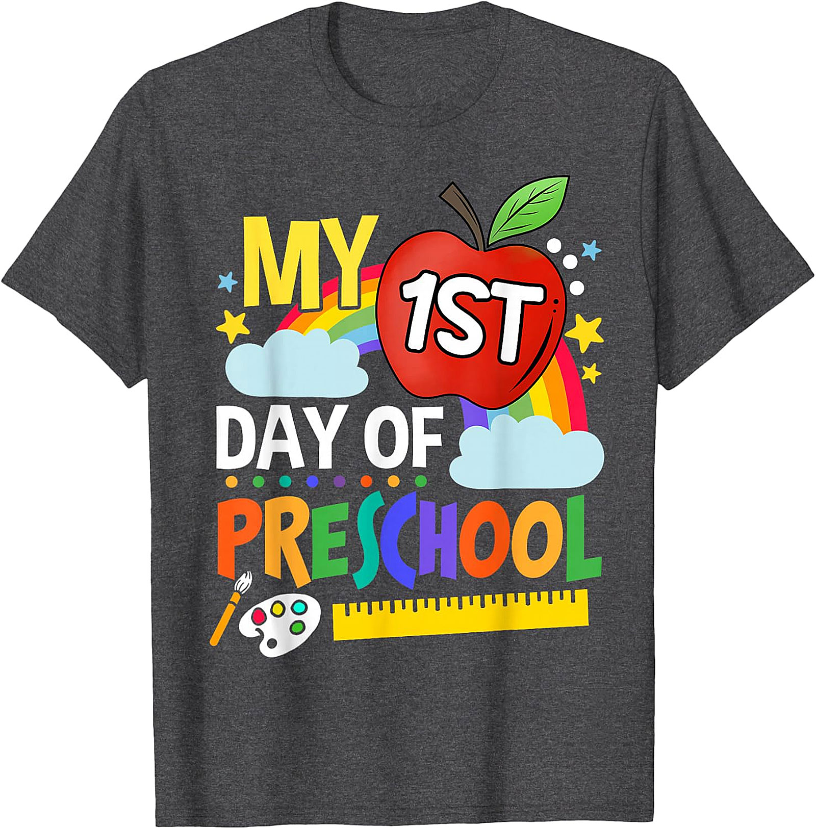 My 1st Day of Preschool Shirt | Kids Back to School Tee