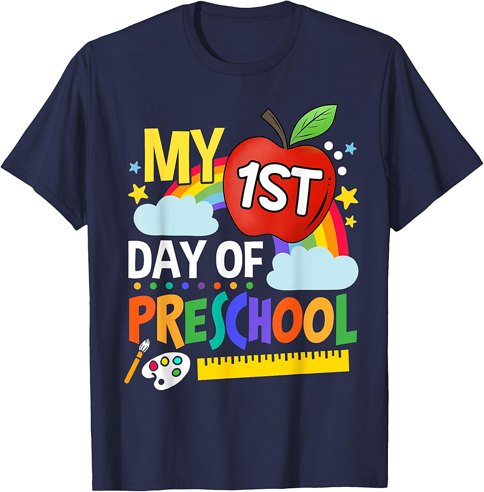 My 1st Day of Preschool Shirt | Kids Back to School Tee