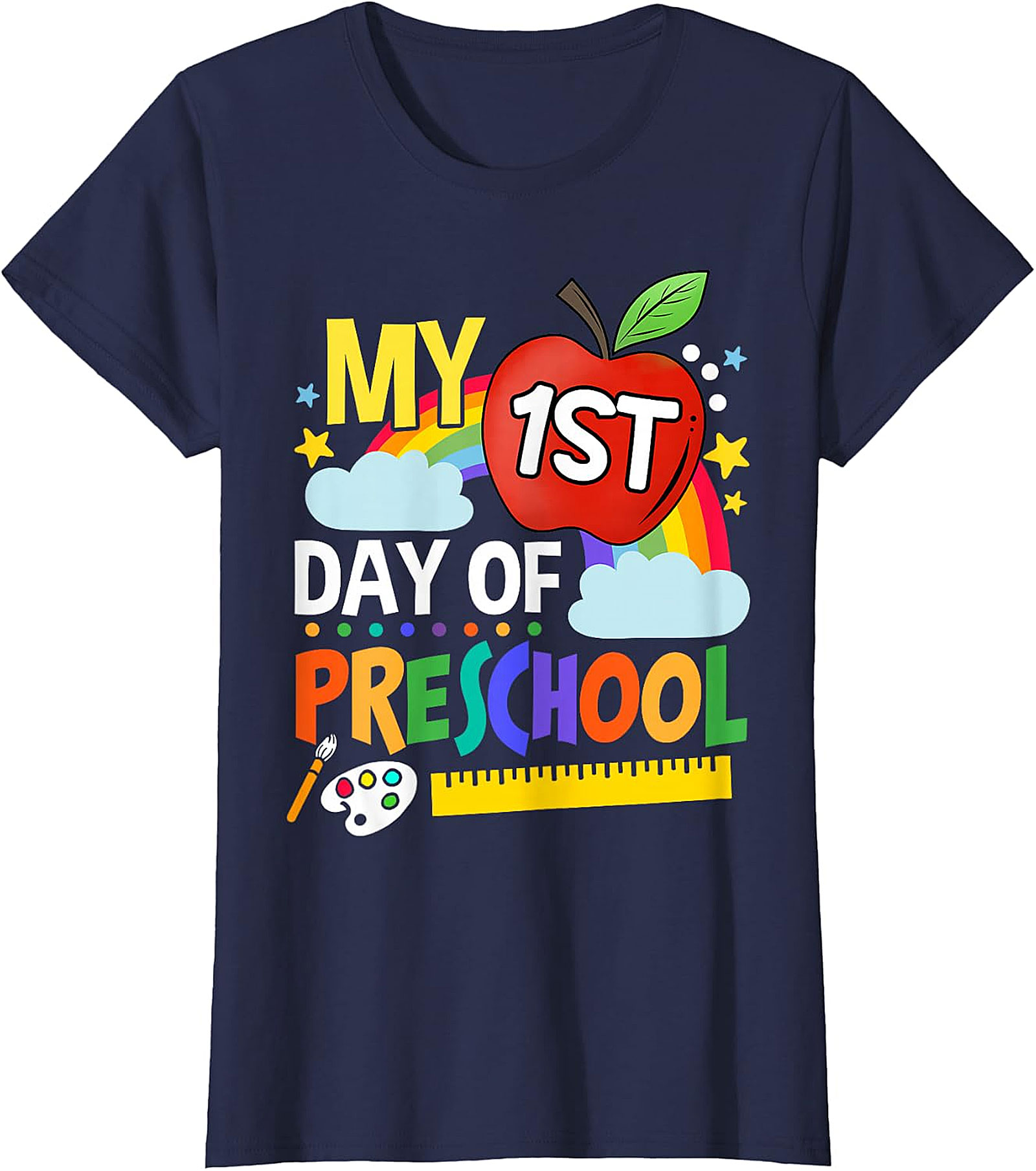 My 1st Day of Preschool Shirt | Kids Back to School Tee