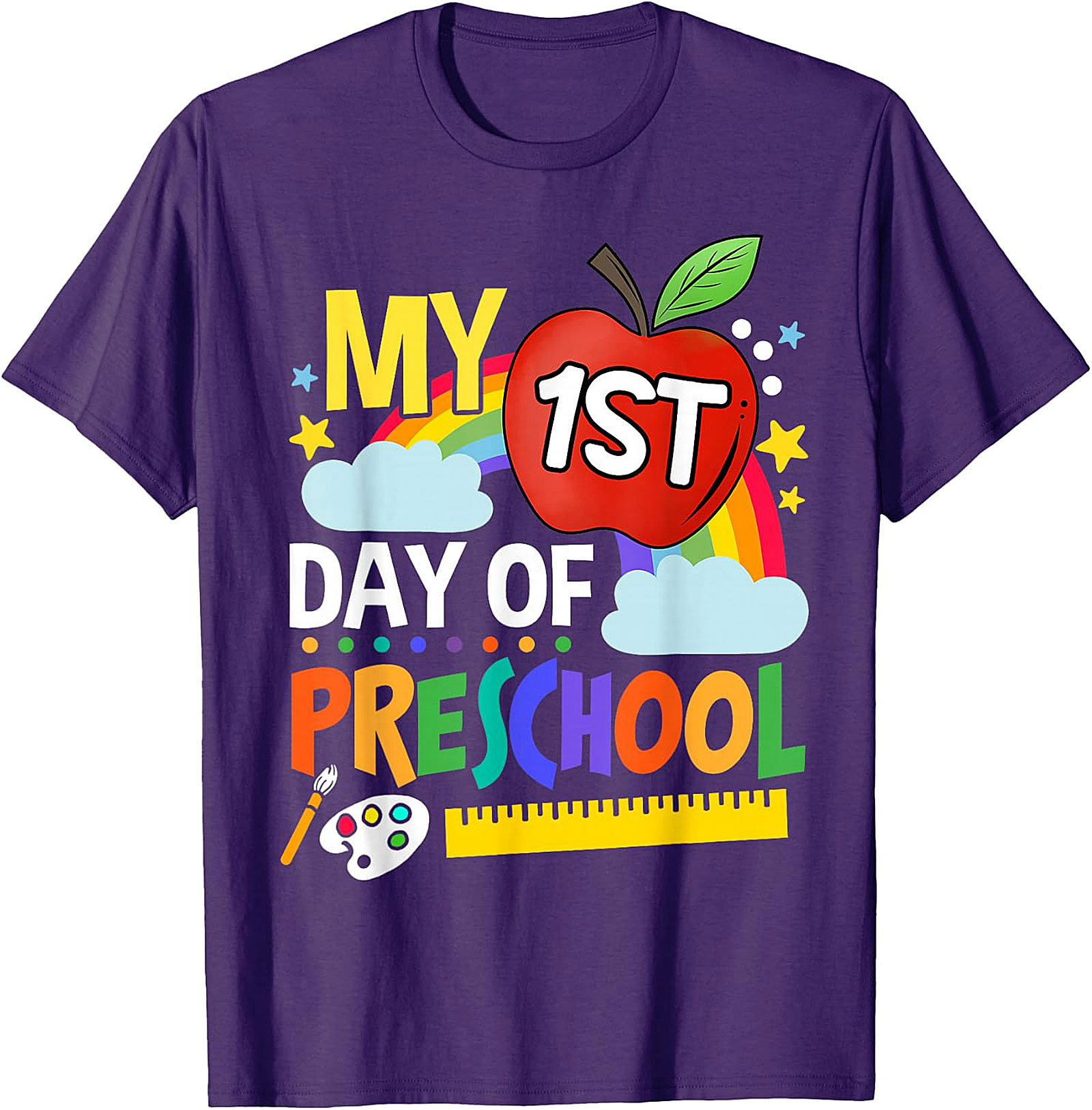 My 1st Day of Preschool Shirt | Kids Back to School Tee