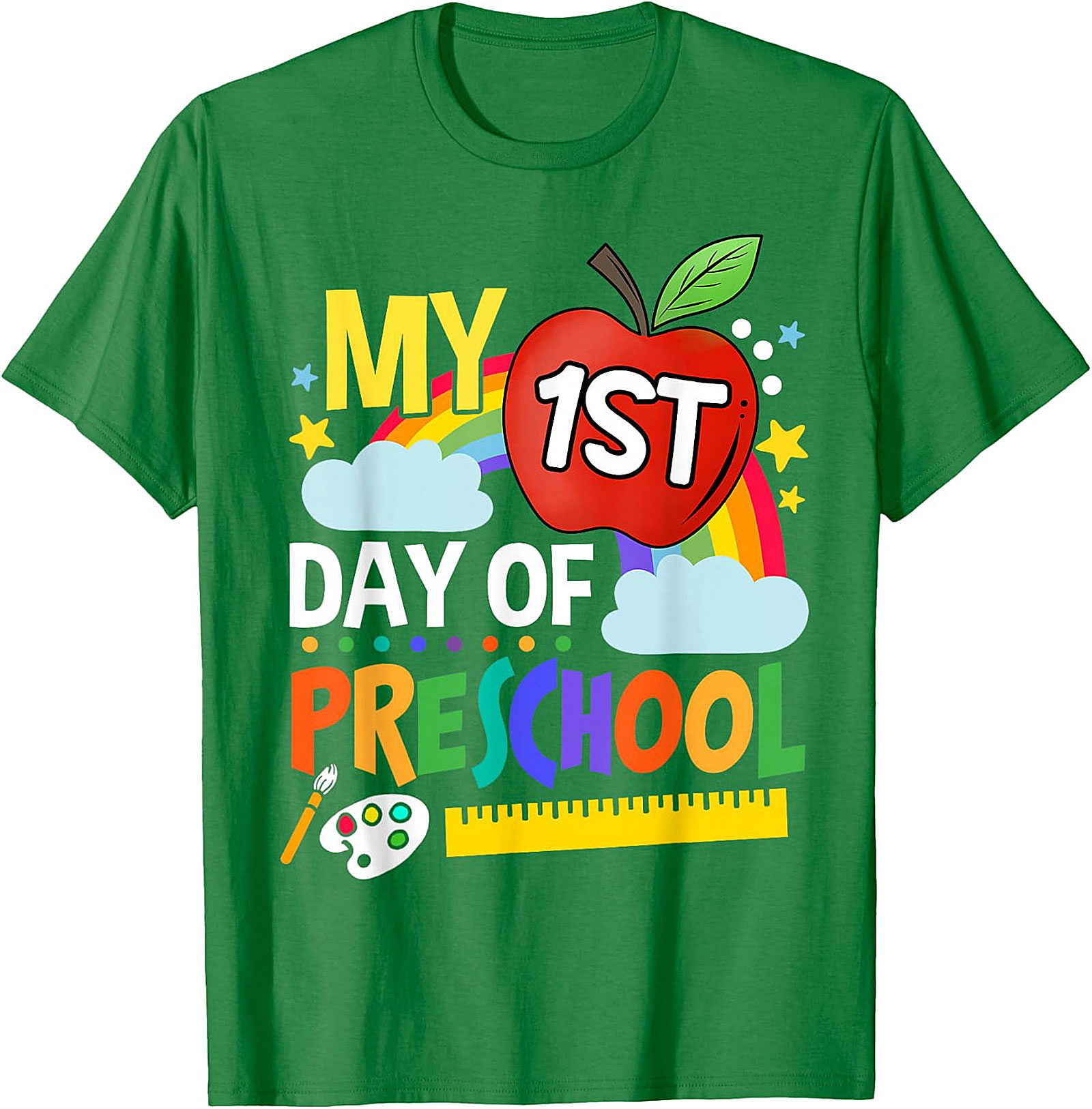 My 1st Day of Preschool Shirt | Kids Back to School Tee