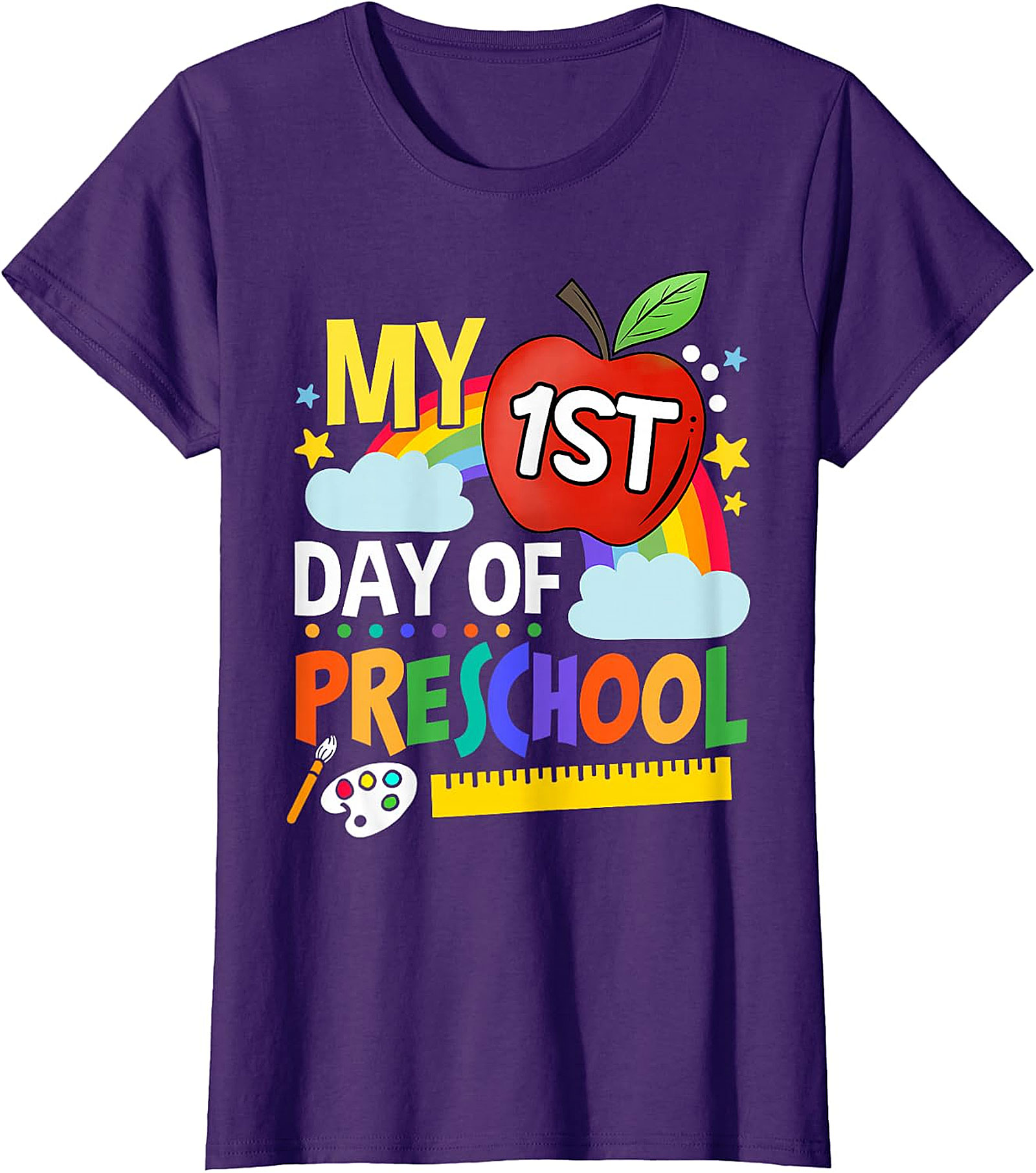 My 1st Day of Preschool Shirt | Kids Back to School Tee