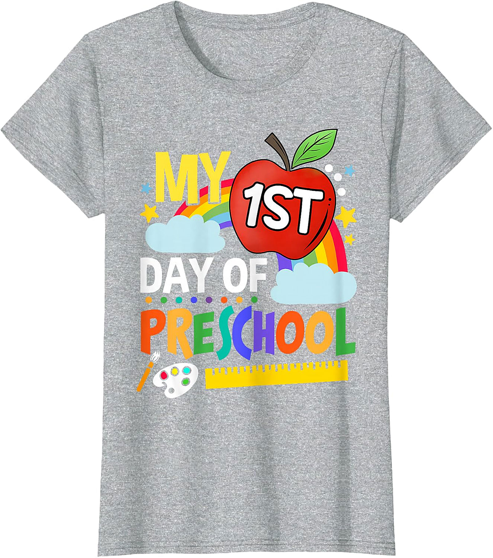 My 1st Day of Preschool Shirt | Kids Back to School Tee